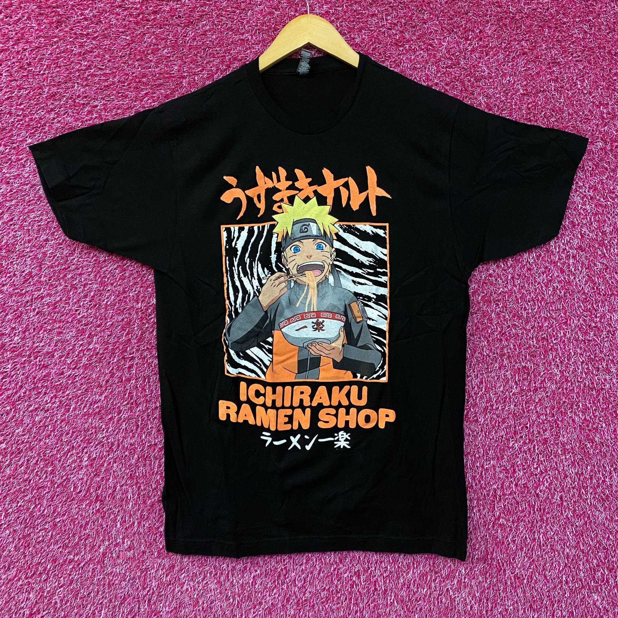 Anime Naruto Uzumaki Ichiraku Ramen Shop Anime T-Shirt Large Size US L / EU 52-54 / 3 - 1 Thumbnail