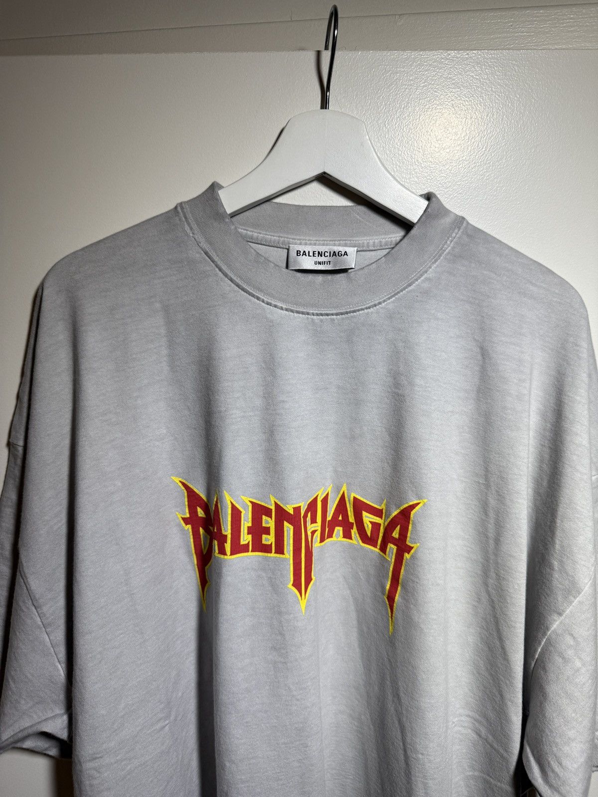 Balenciaga Balenciaga Metal Vintage Oversized T Shirt 4 Size US XL / EU 56 / 4 - 3 Thumbnail