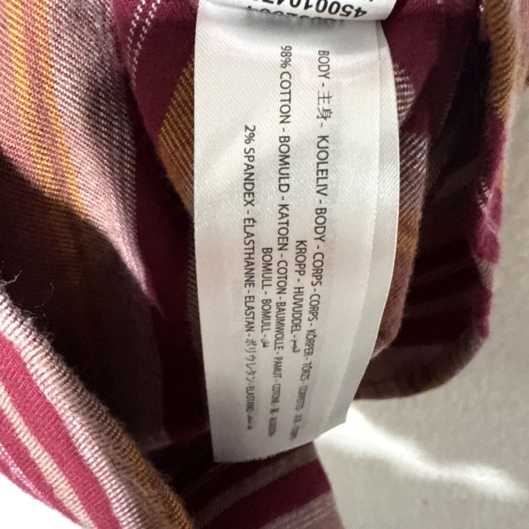 Ariat Ariat Rebar Flannel DuraStretch Work Shirt Women's Size L Multicolor Cotton Spandex Button-Up Casual Sleeve Knit Shirt Men? Size L / US 10 / IT 46 - 6 Thumbnail