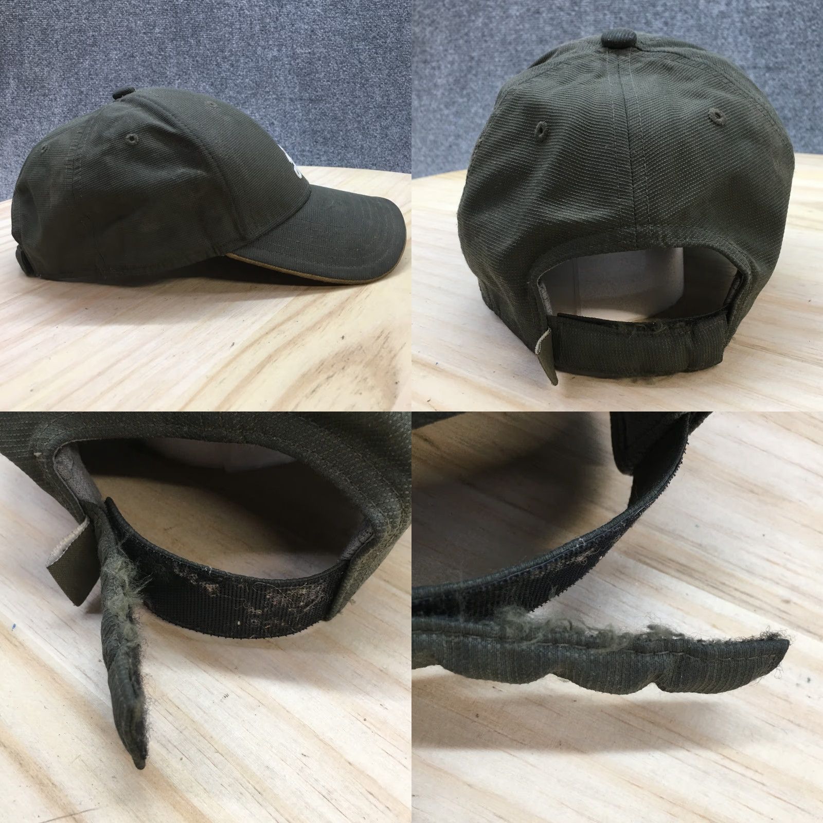 Adidas Adidas Baseball Cap Hat Mens Gray One Size Adjustable Curved Bill Casual Comfort Size ONE SIZE - 8 Thumbnail