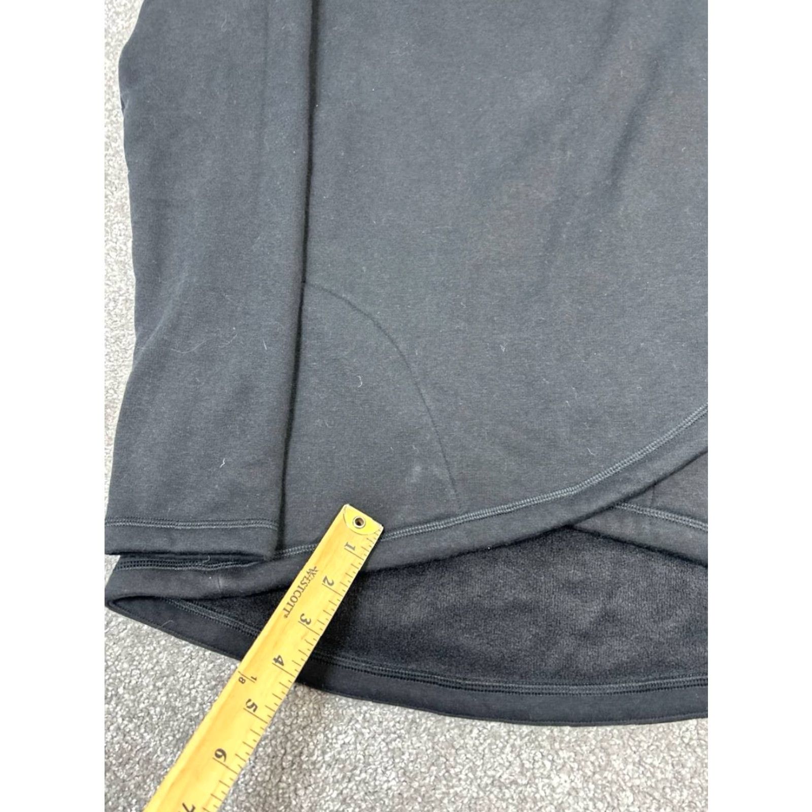 Athleta Athleta Womens Medium Black Pullover Sweater Yoga Quarterzip Athletic Mock Neck Long Sleeve Size M / US 6-8 / IT 42-44 - 6 Thumbnail