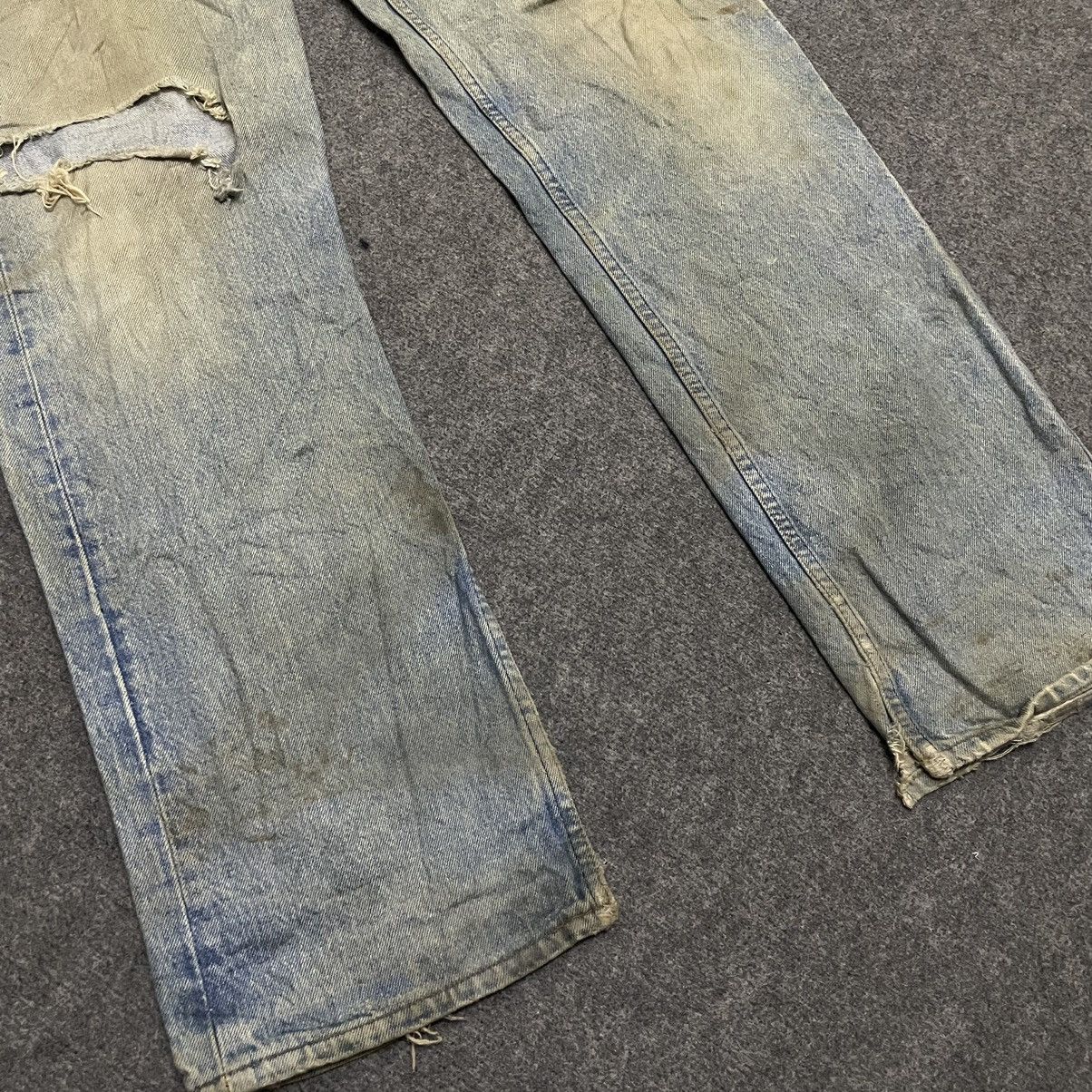 Levi's Vintage Clothing × Vintage Vintage 90s Levis 501 Distressed Denim Grunge Style Size US 35 - 3 Thumbnail