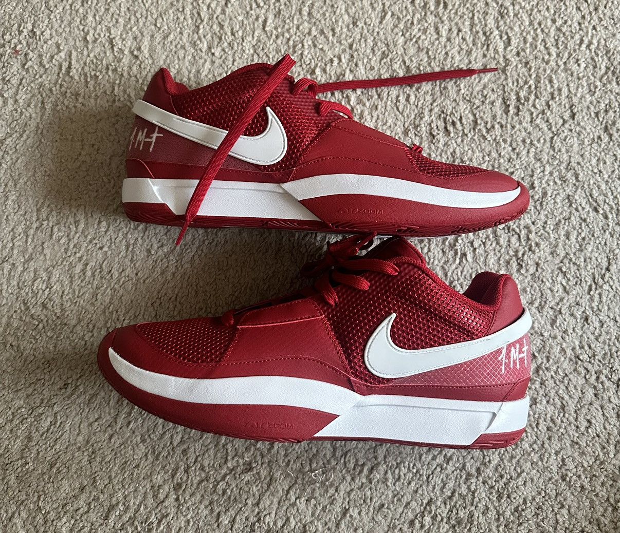 Nike Nike Ja 1 University Red Size US 12 / EU 45 - 8 Thumbnail