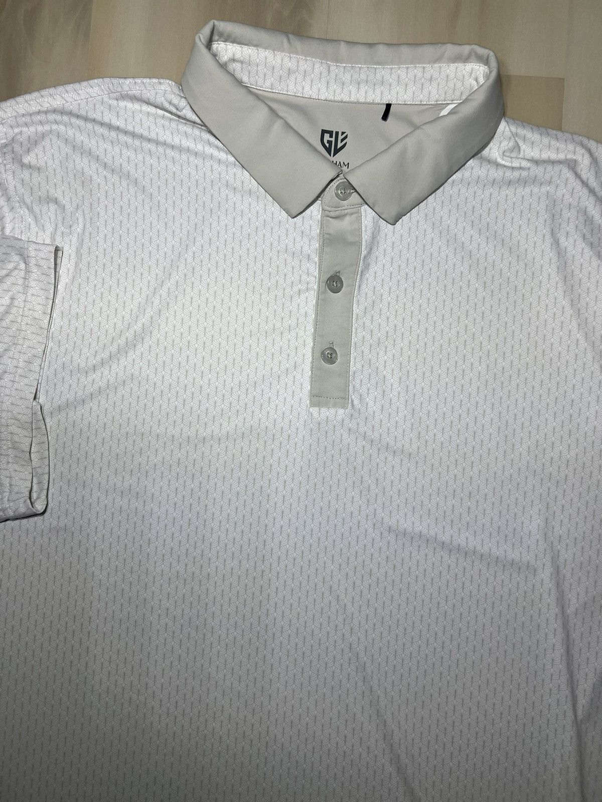 Other Graham Luxe Men's Polo Shirt Golf Floral Performance Sz 3XL Size US XXL / EU 58 / 5 - 1 Thumbnail