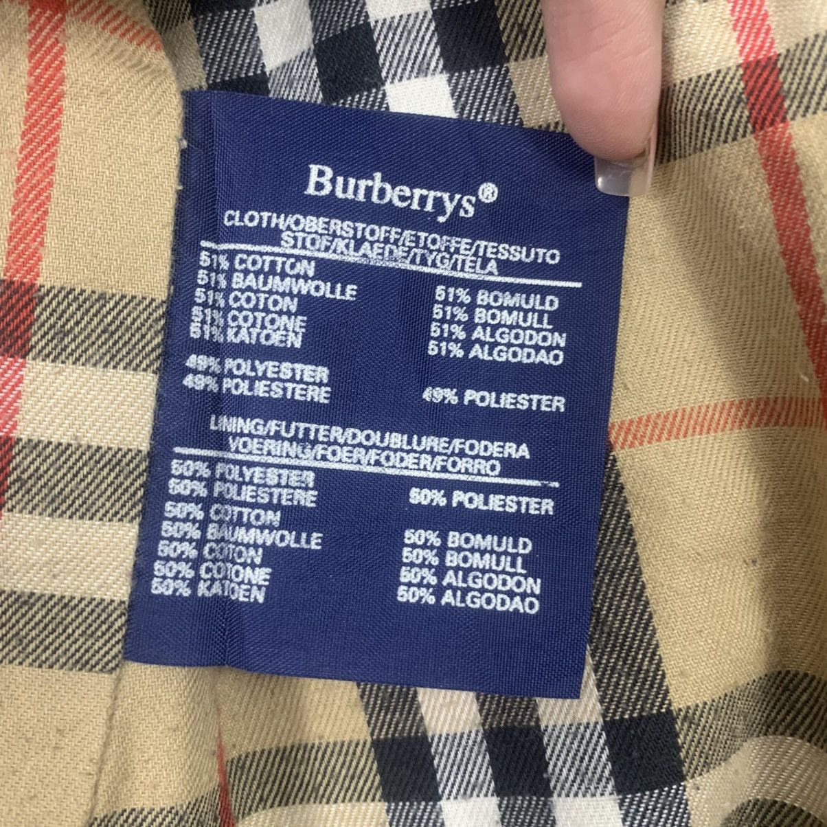 Burberry Vintage BURBERRY LONDON Nova Checks Trench Coat Parka Size US S / EU 44-46 / 1 - 10 Thumbnail