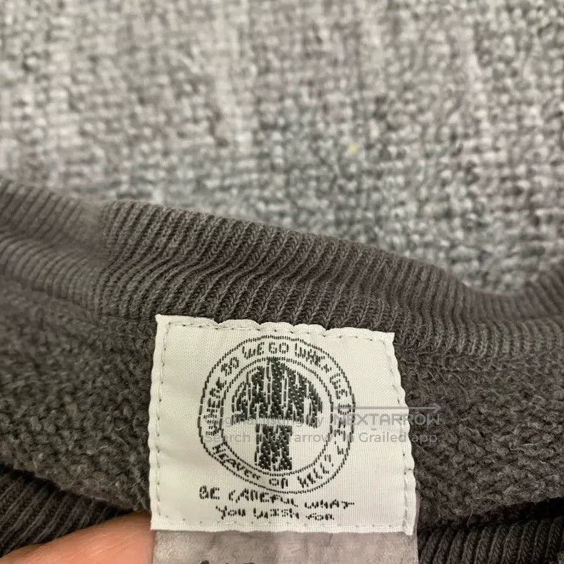 Saint Michael Saint Michael Co-branded washed old long-sleeved sweatshir Size US L / EU 52-54 / 3 - 6 Thumbnail