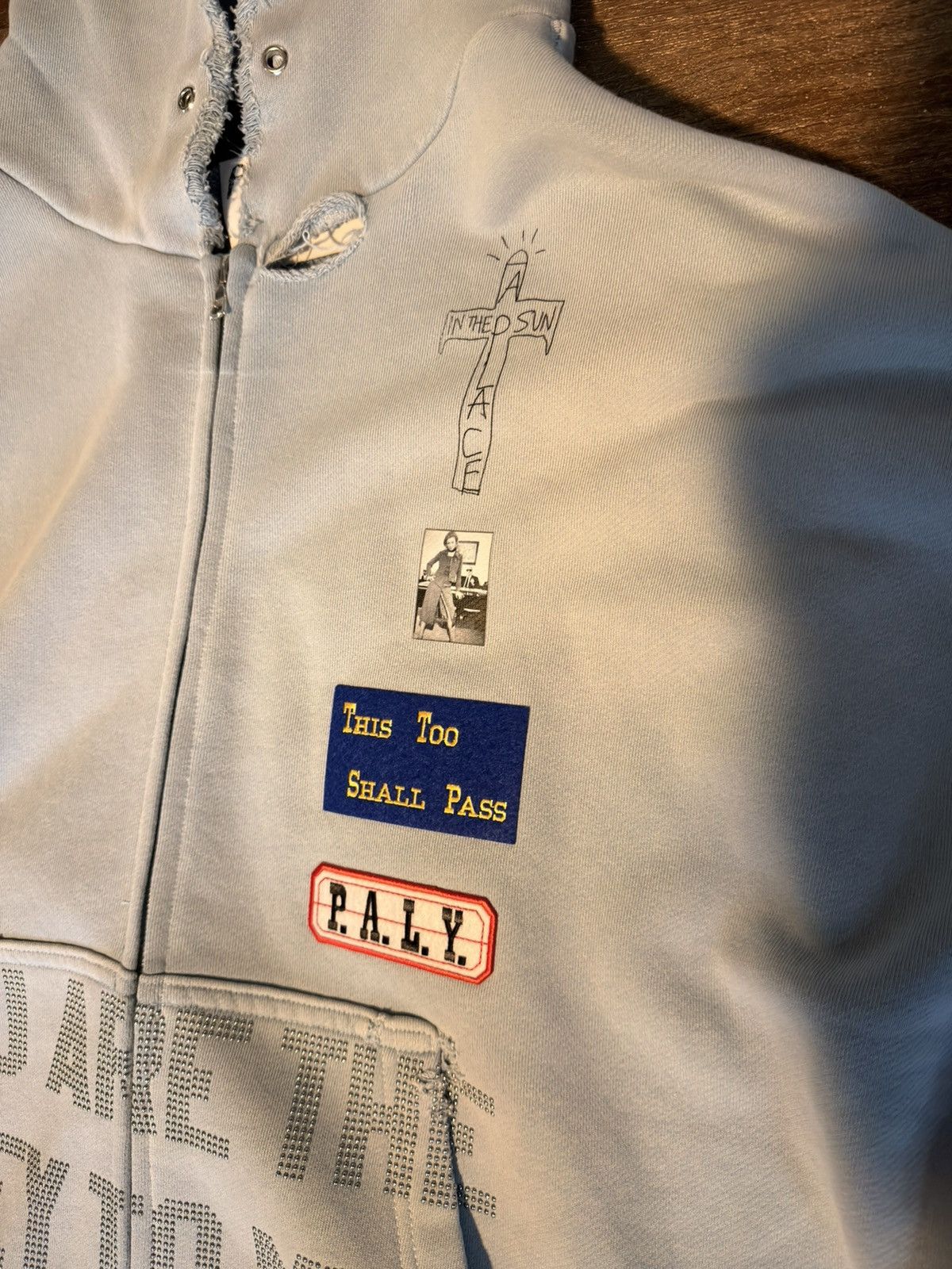 Paly Hollywood Paly Hollywood Zip Up Hoodie Size US M / EU 48-50 / 2 - 3 Thumbnail