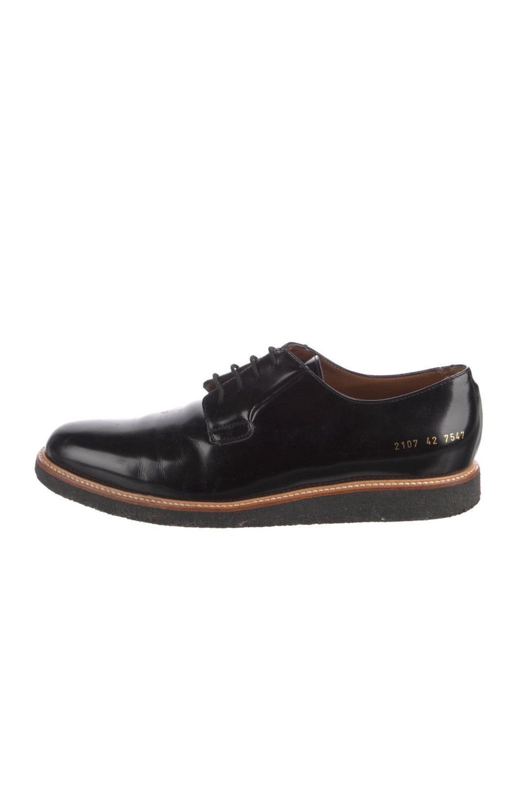 Common Projects COMMON PROJECTS DERBY SHINE BLACK 42 Size US 8.5 / EU 41-42 - 2 Thumbnail