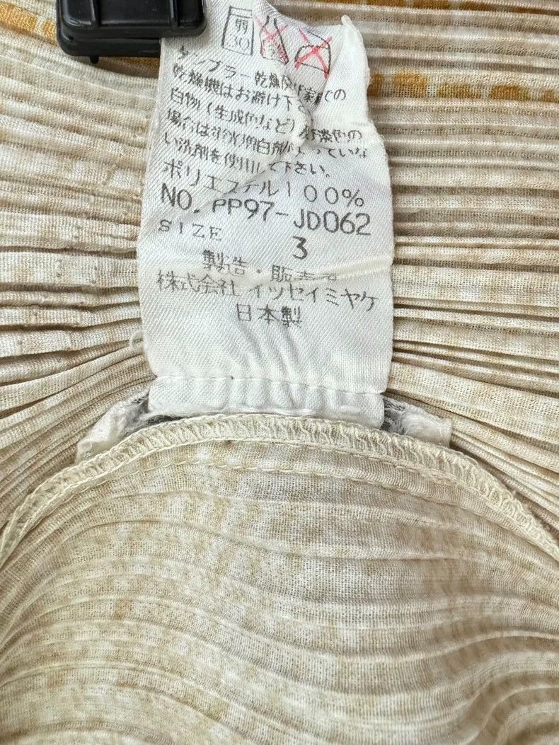 Issey Miyake issey miyake size:3 Beige denim shirt Size XXS / US 00 / IT 34 - 7 Thumbnail