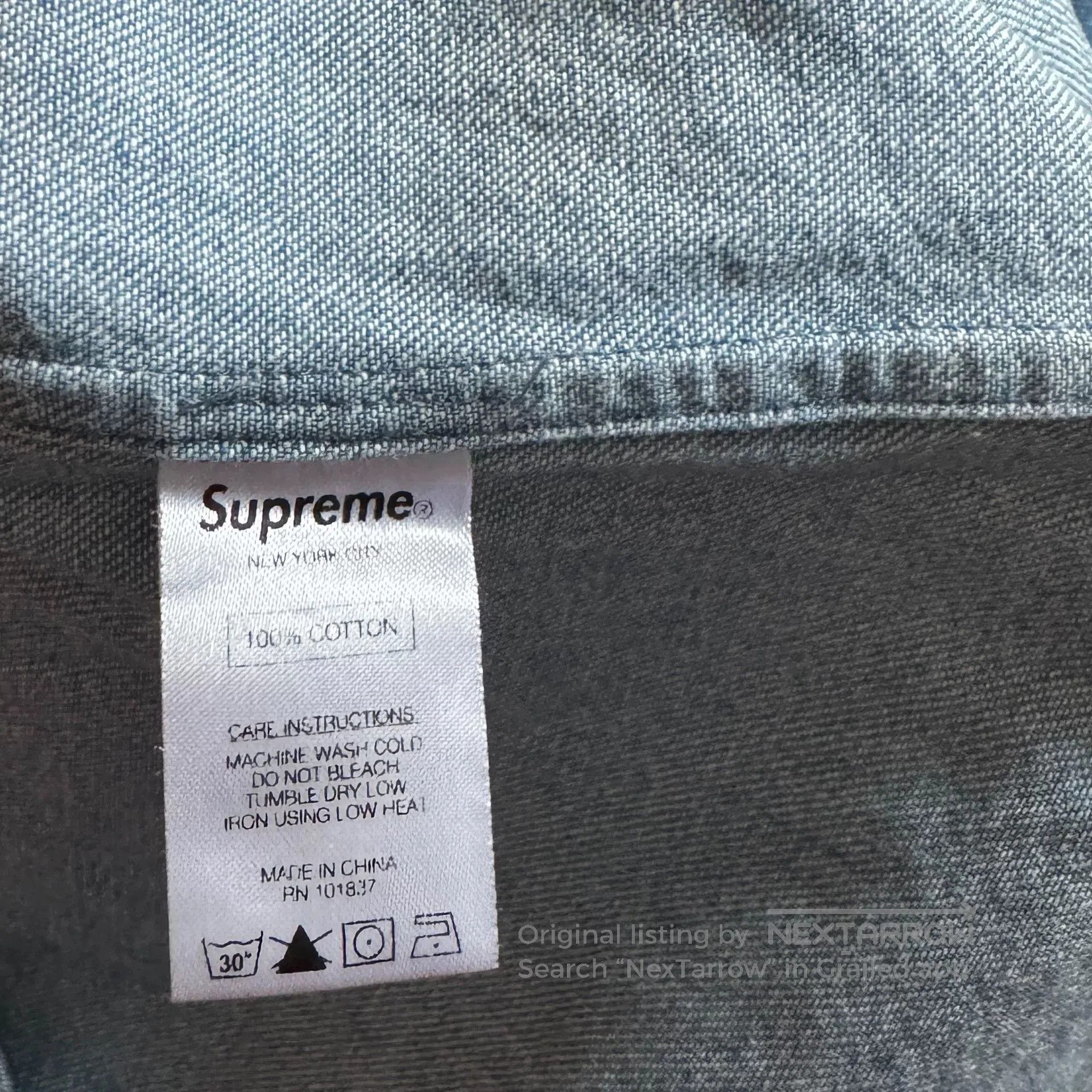 Supreme Supreme Denim Tangzhuang Jacket. Size US M / EU 48-50 / 2 - 5 Thumbnail