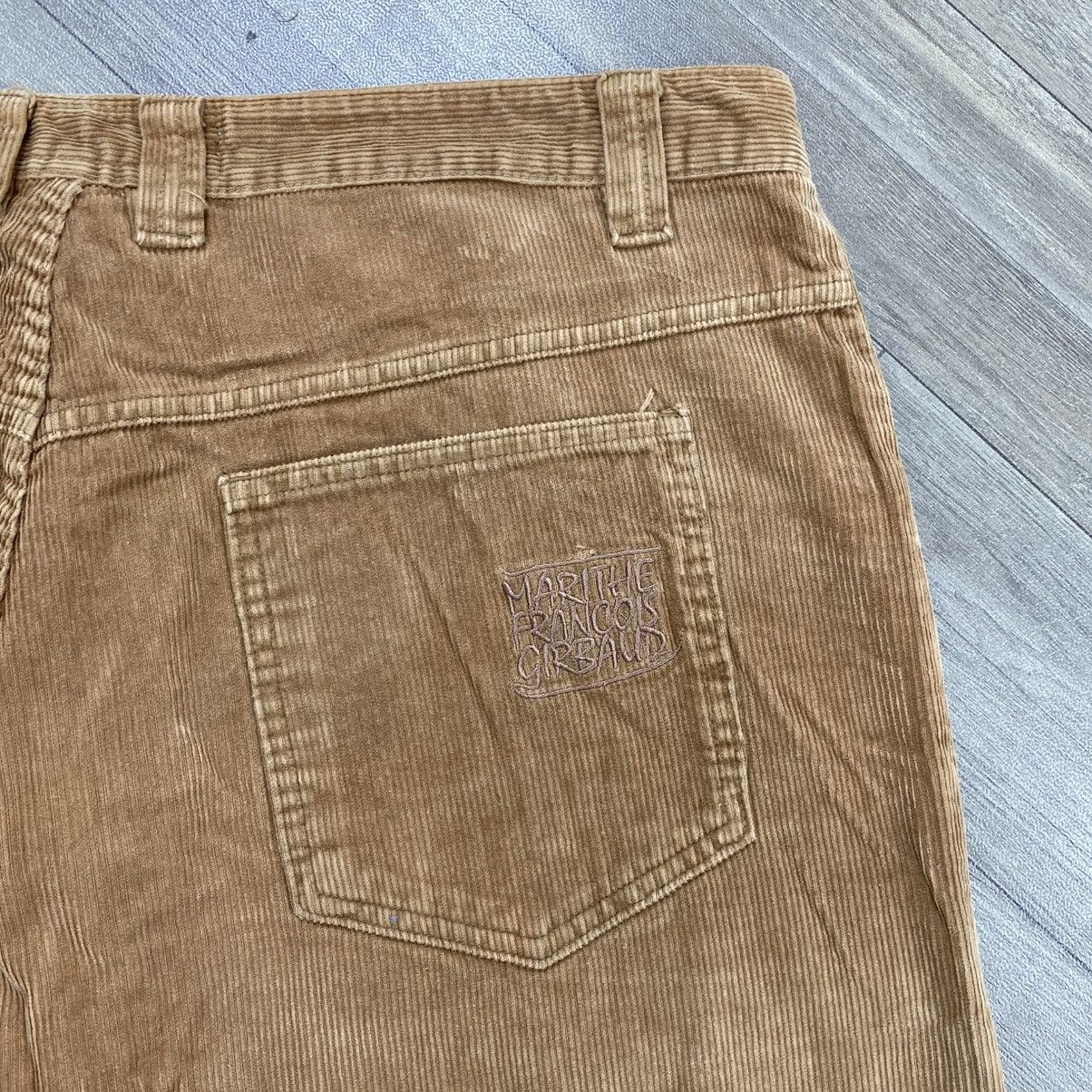 Marithe + Francois Girbaud 90s Marithe Francois Girbaud Double Knee Corduroy Baggy Pant Size US 38 / EU 54 - 15 Thumbnail