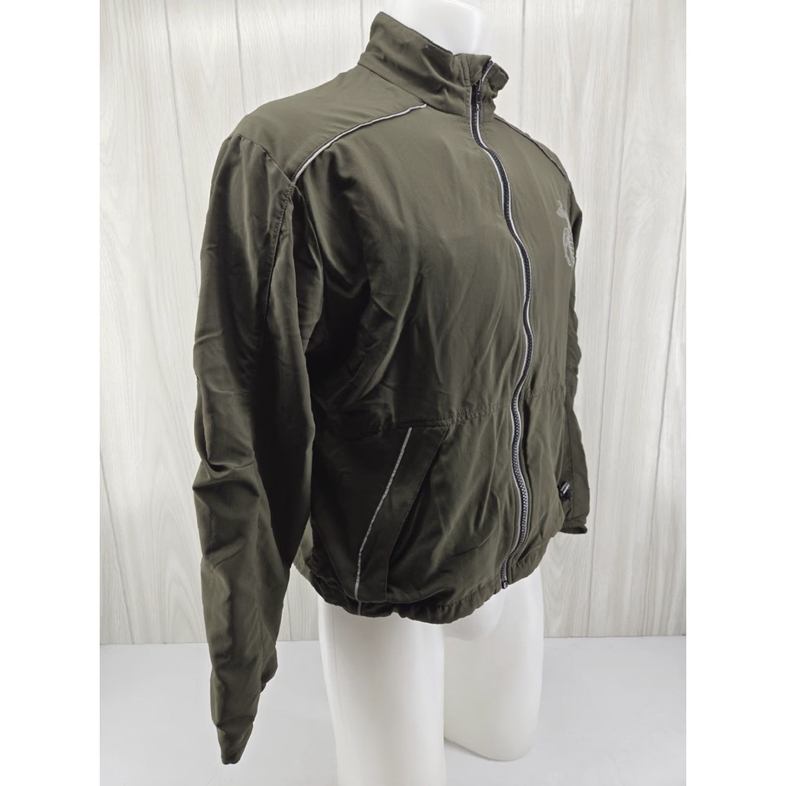 New Balance VINTAGE (no) -> USMC Marine Corps Jacket Mens Medium Green Training Running New Balance Size US 31 - 6 Thumbnail