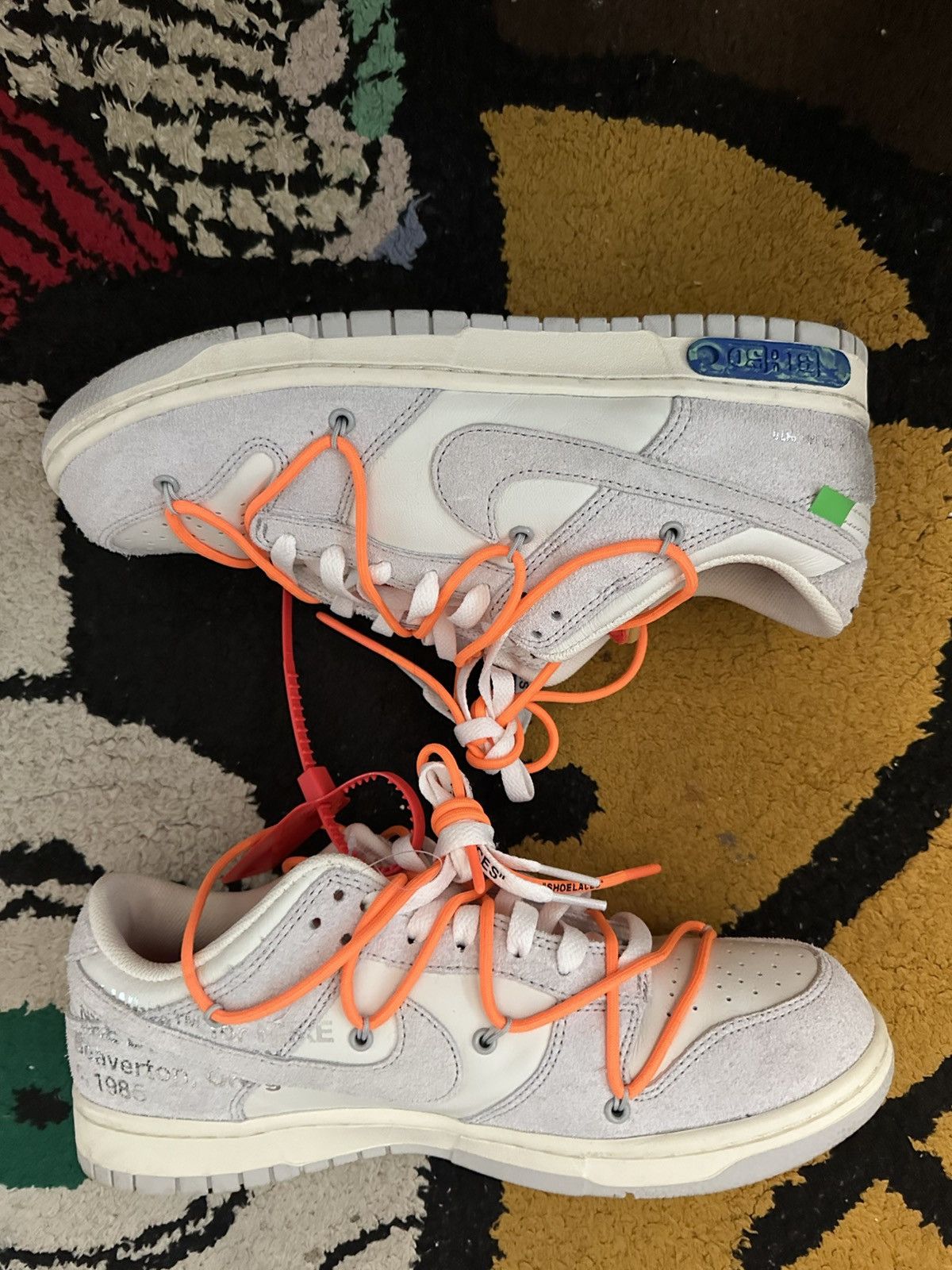 Nike × Off-White Off-White x Dunk Low lot 31 of 50’ Size US 10.5 / EU 43-44 - 1 Thumbnail