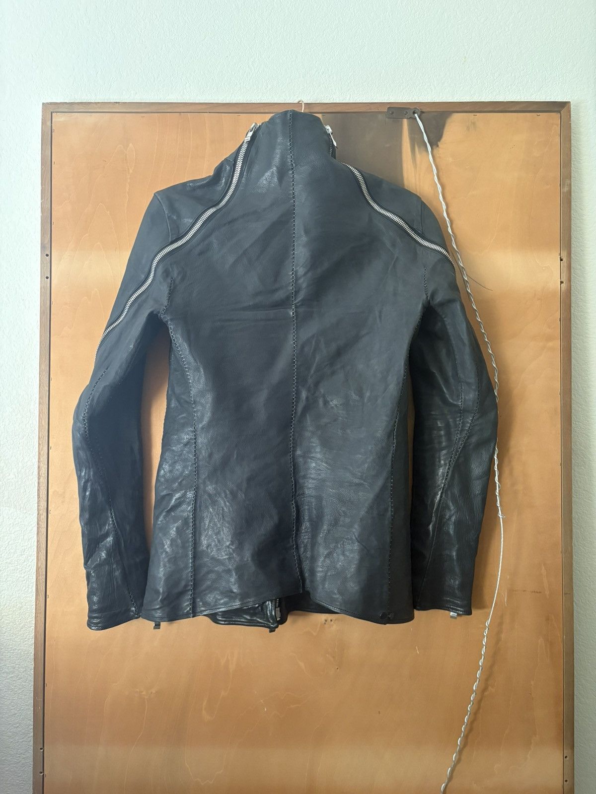 Incarnation Incarnation 5 Zip Guidi Veg Tanned Leather Jacket Size US XS / EU 42 / 0 - 4 Thumbnail