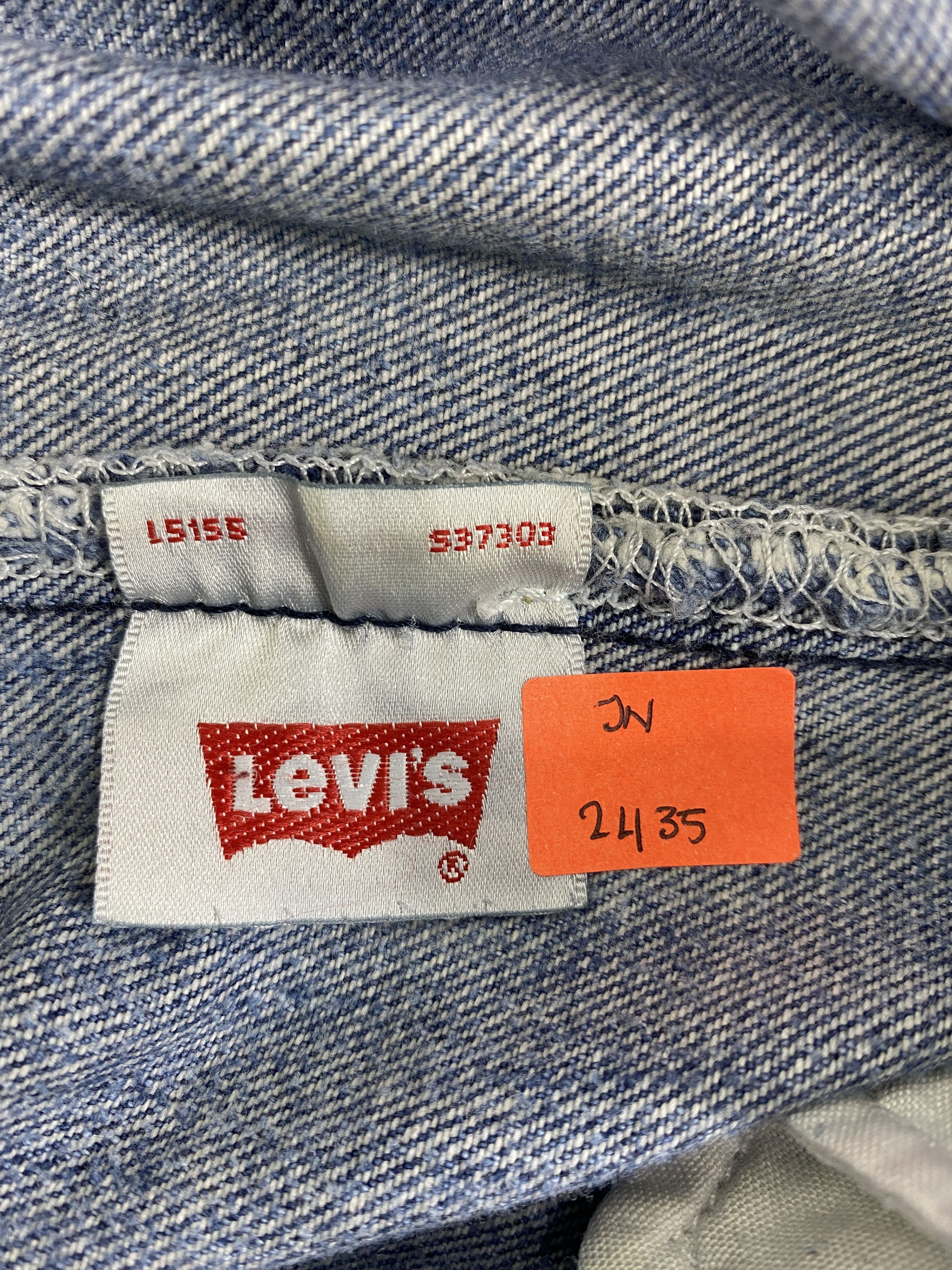 Levi's Distressed Blue Vintage Levi's 501 33x28.5 Denim -JN2435 Size US 33 - 9 Thumbnail