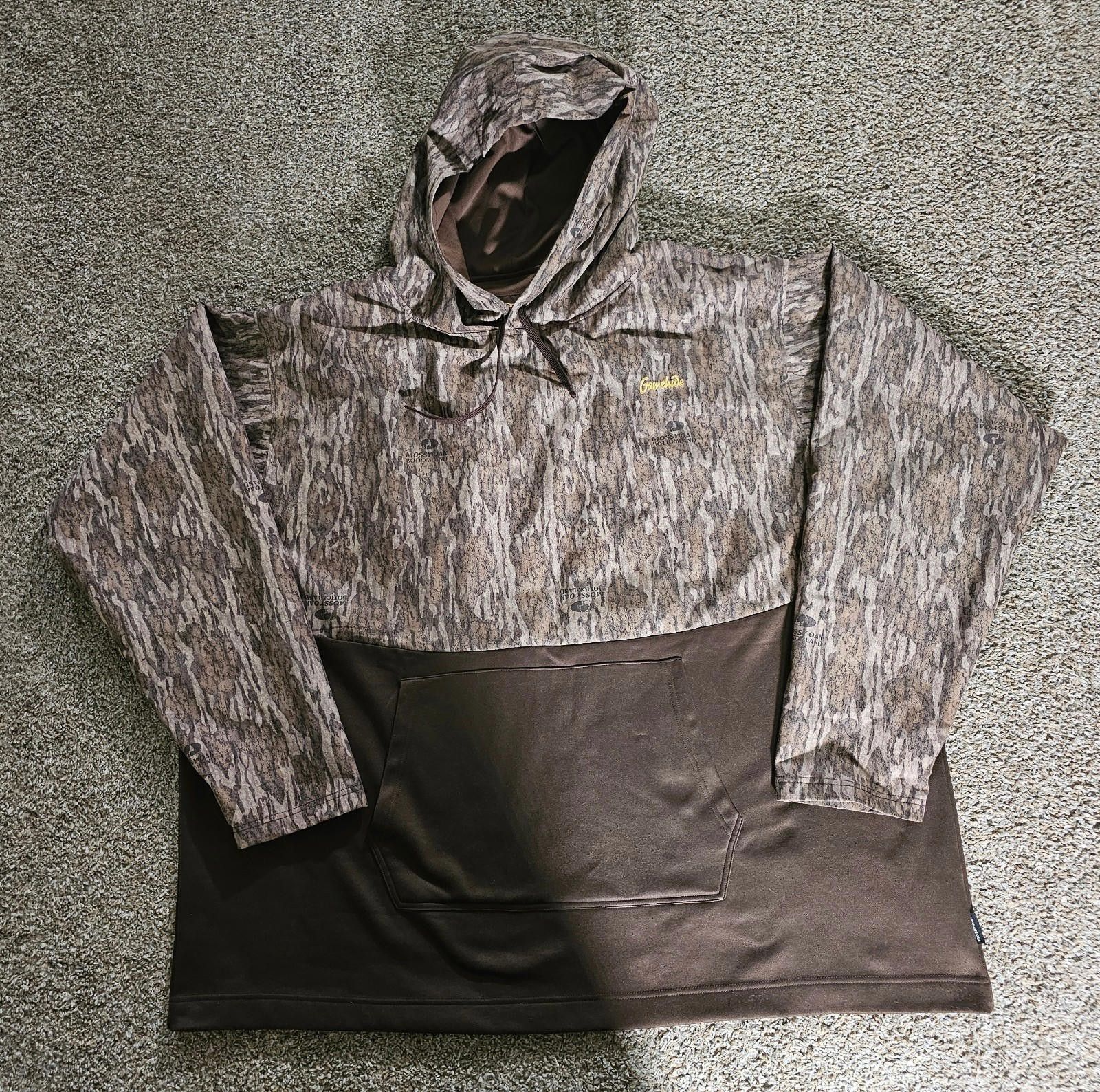 Designer Gamehide Mossy Oak Camo Bottomland 5x Waterproof Hoodie Size ONE SIZE - 1 Thumbnail