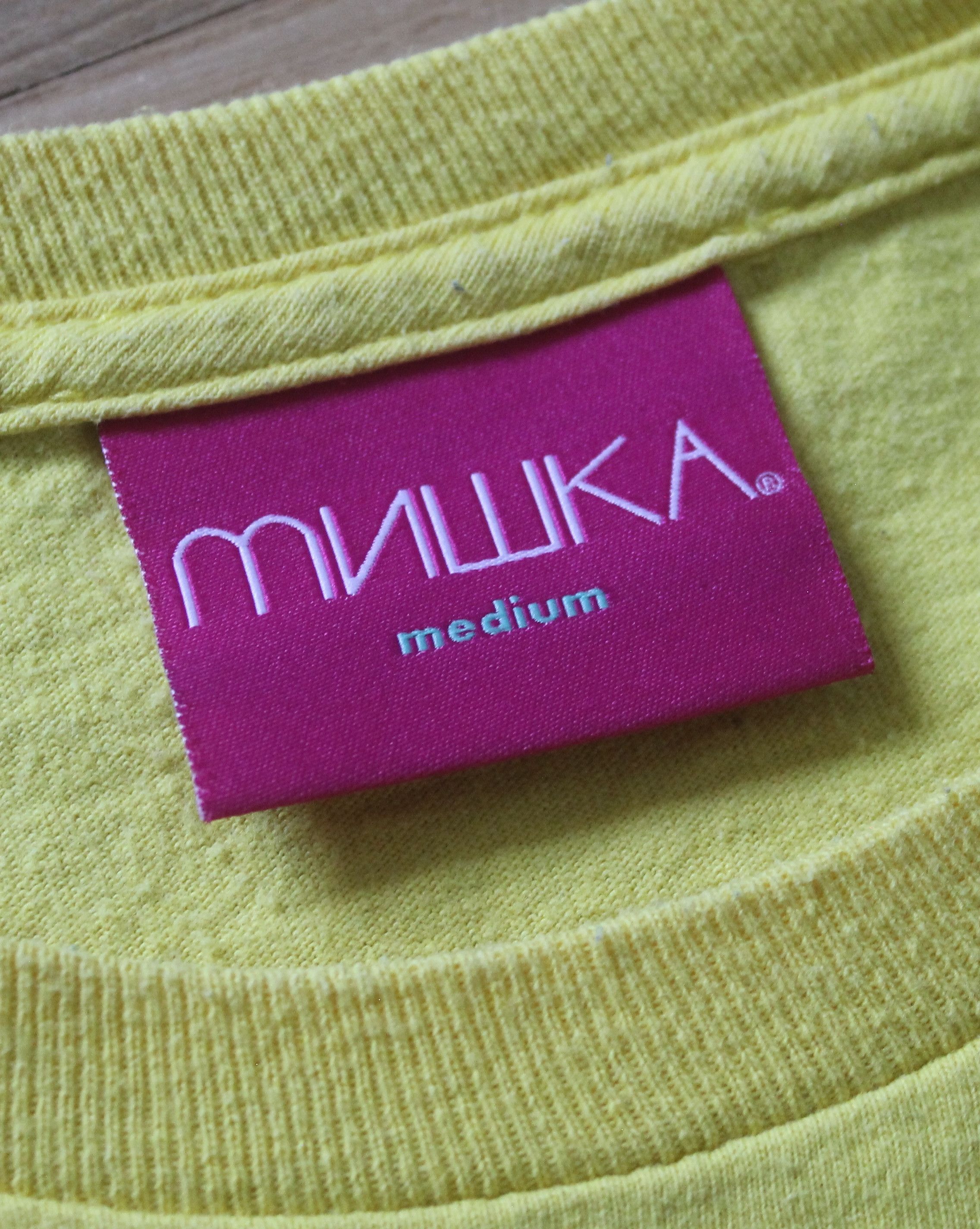 Mishka Mishka Butterz T-Shirt Yellow Size US M / EU 48-50 / 2 - 7 Thumbnail