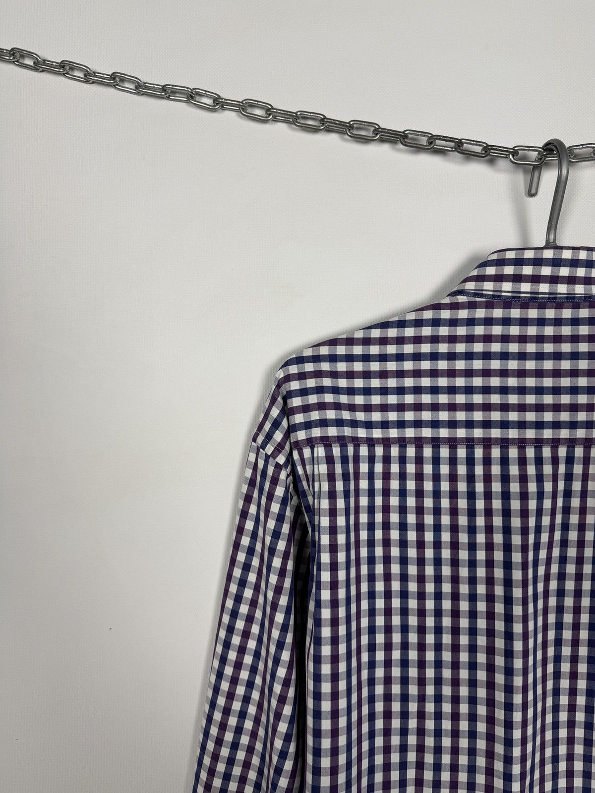 Paul & Shark Paul Shark Long Sleeve Plaid Shirt Button Up Italy Size 44 Size US XL / EU 56 / 4 - 14 Thumbnail