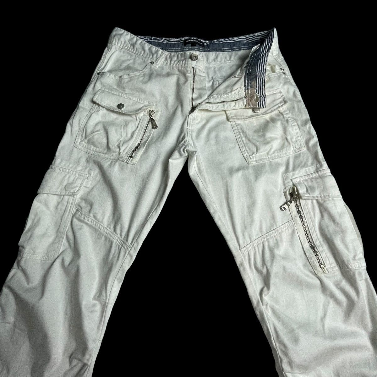 20471120 × Beauty Beast × semanticdesign 🇯🇵 SEMANTIC DESIGN "12 POCKETS" UTILITY PANTS Size US 31 - 4 Thumbnail