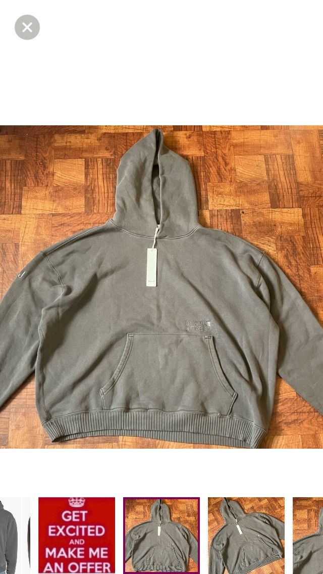 Elwood Elwood Core Oversized Cotton Brush Terry Hoodie XL Size US XL / EU 56 / 4 - 2 Thumbnail