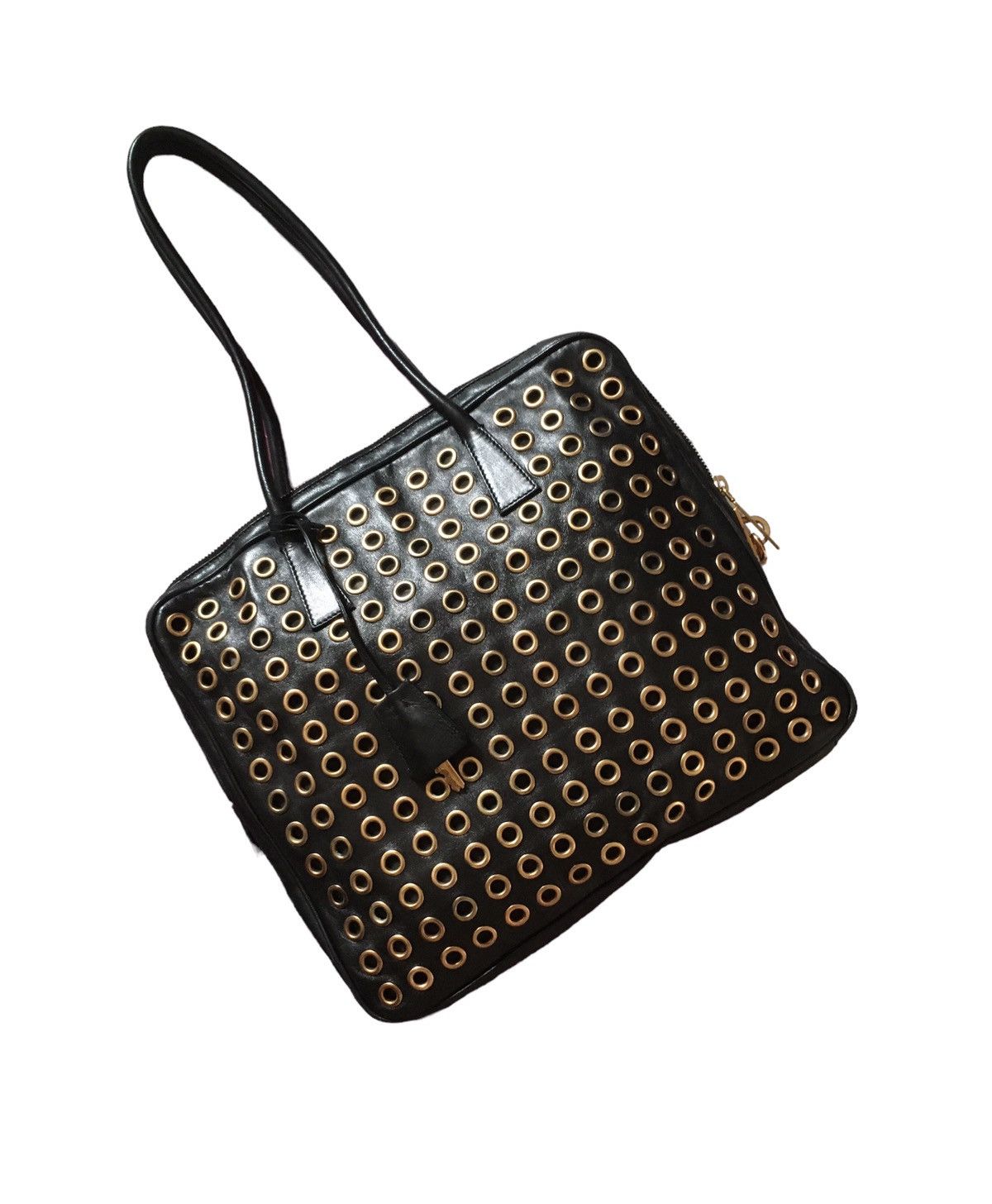 Prada Rare Prada with stud punk style leather bag Size ONE SIZE - 1 Thumbnail