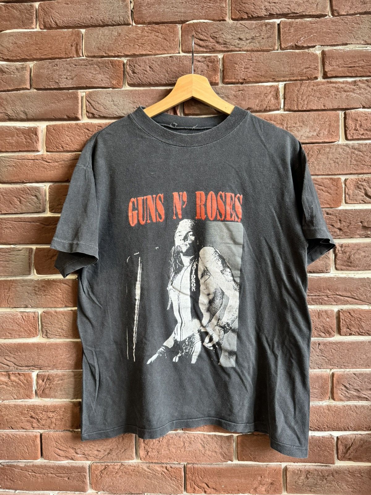 Guns N Roses 80s Vintage Tshirt Axl Rose Rare Rock Band Rare
