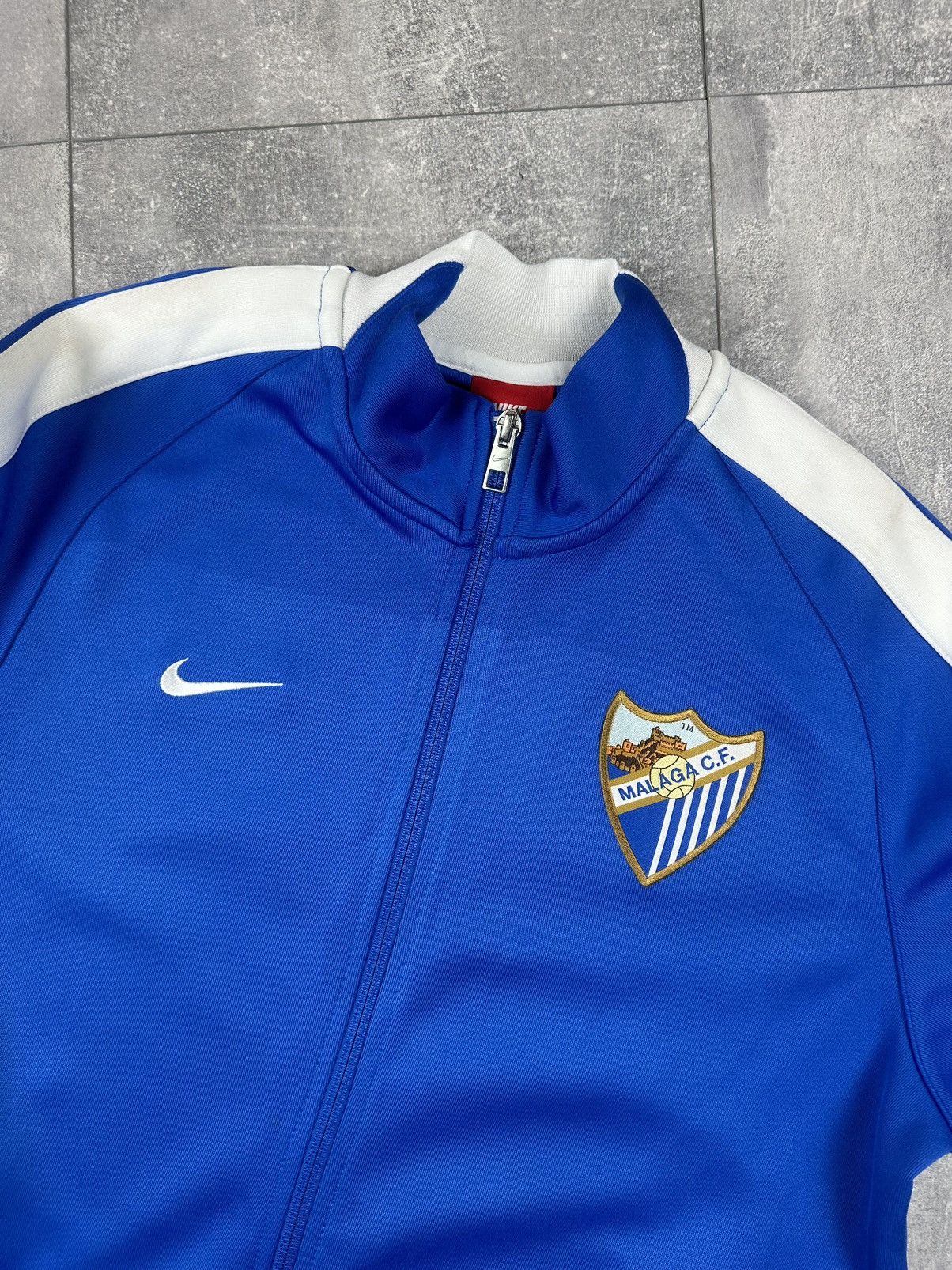 Nike Nike Malaga FC Track-Top Soccer Football Light Jacket Size US M / EU 48-50 / 2 - 3 Thumbnail