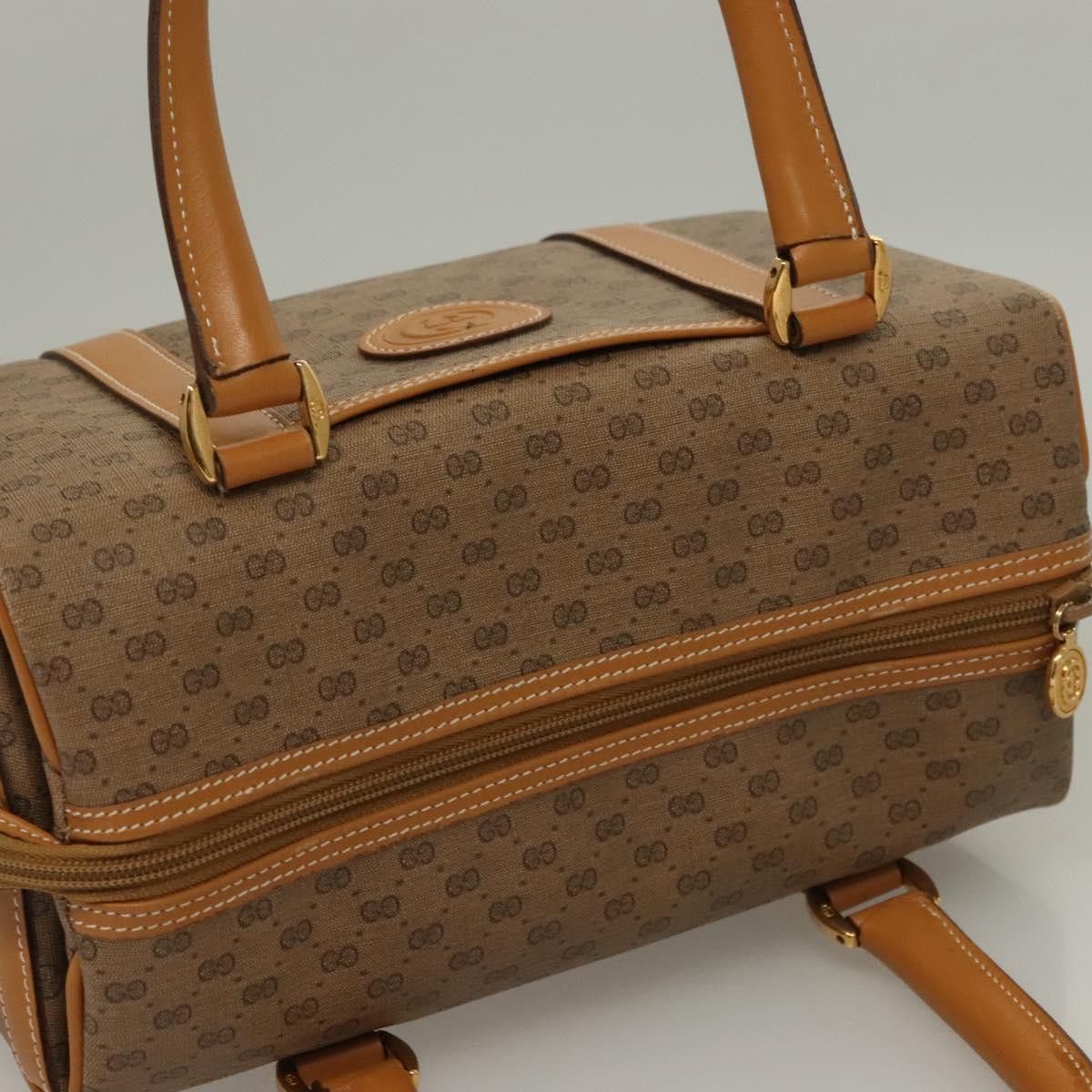 Gucci GUCCI Micro GG Supreme Hand Bag Pvc Beige Gold 000 58 000 58 Size ONE SIZE - 6 Thumbnail