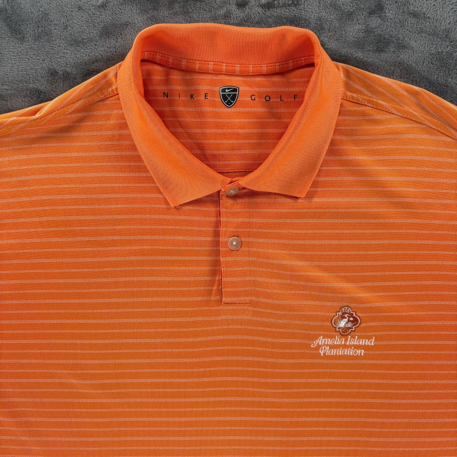 Nike Nike Golf Polo Shirt Men XXL Vintage Y2K Amelia Island Plant Size US XL / EU 56 / 4 - 3 Thumbnail