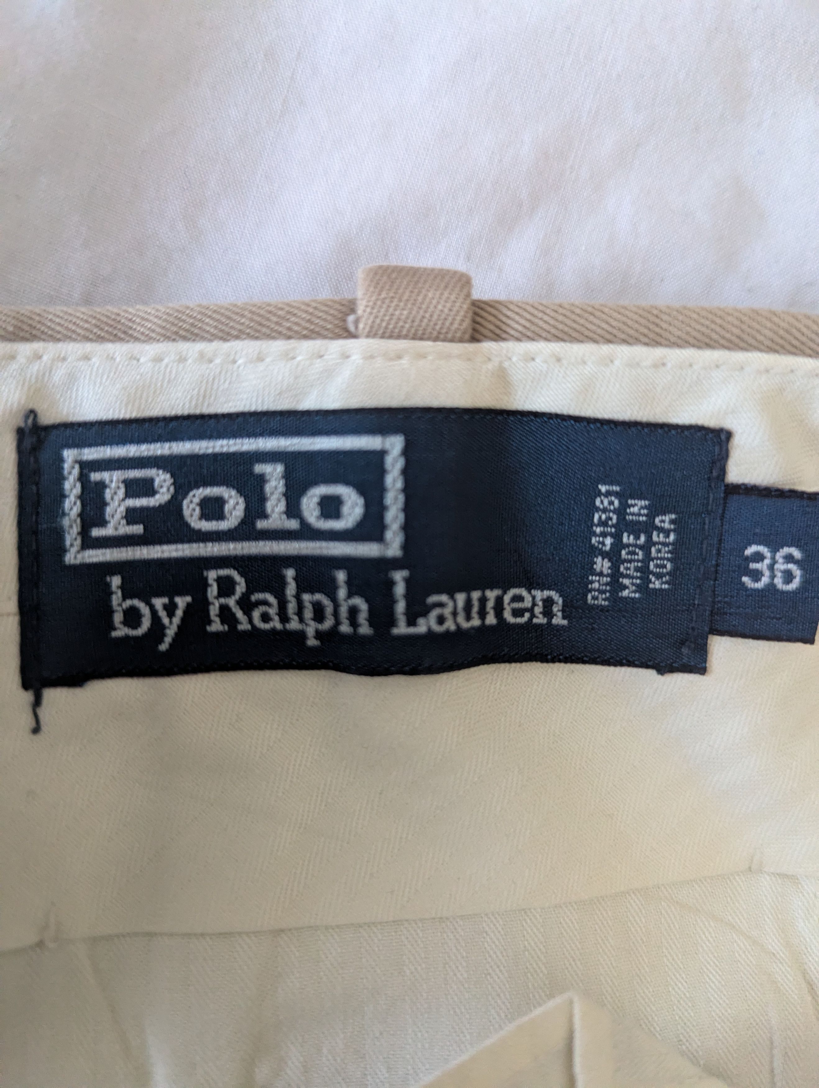 Polo Ralph Lauren Vintage dress khaki pant Size US 36 / EU 52 - 2 Thumbnail
