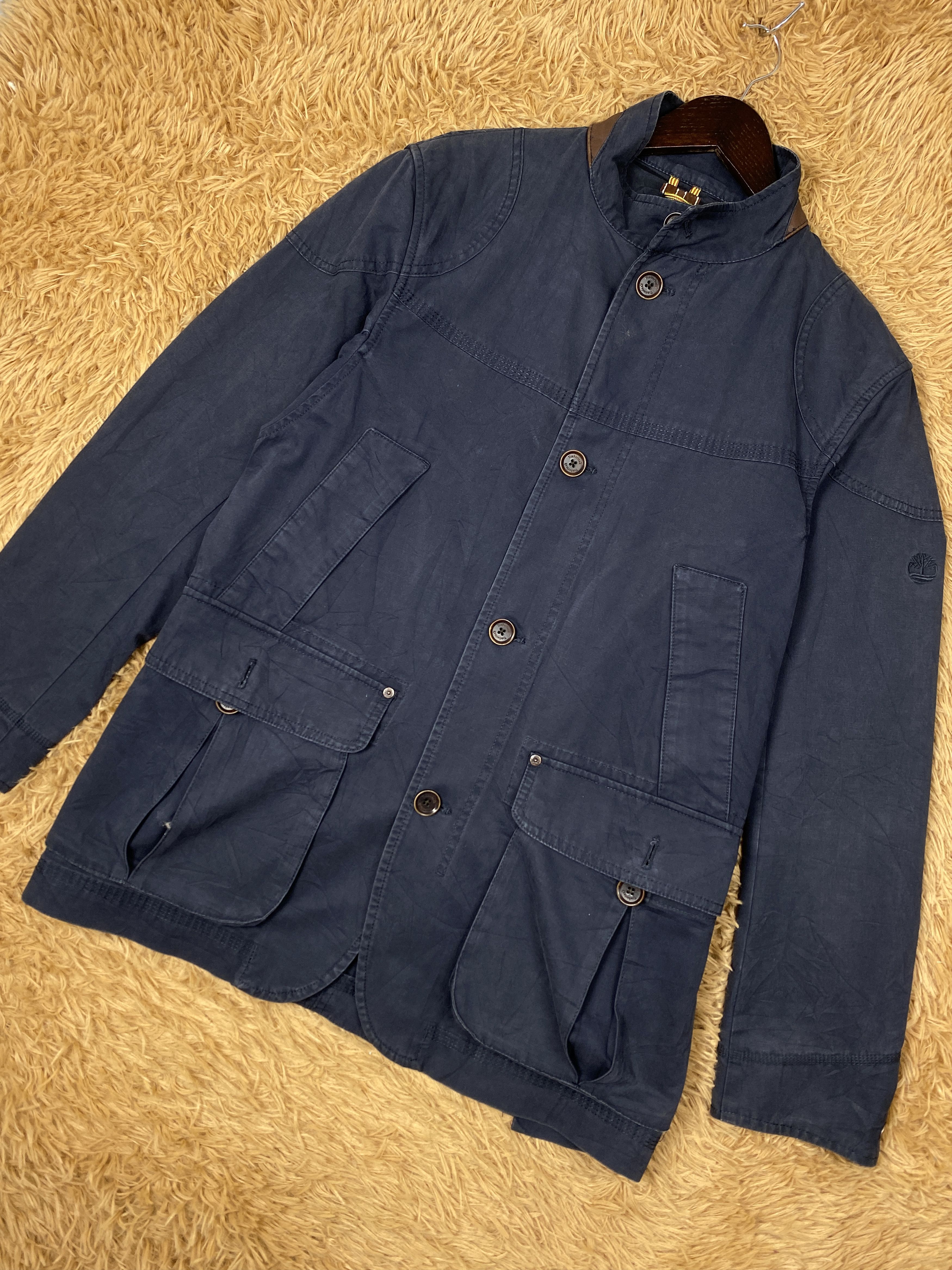 Timberland Vintage Timberland Button Up Jacket PJ2575 Size US M / EU 48-50 / 2 - 2 Thumbnail