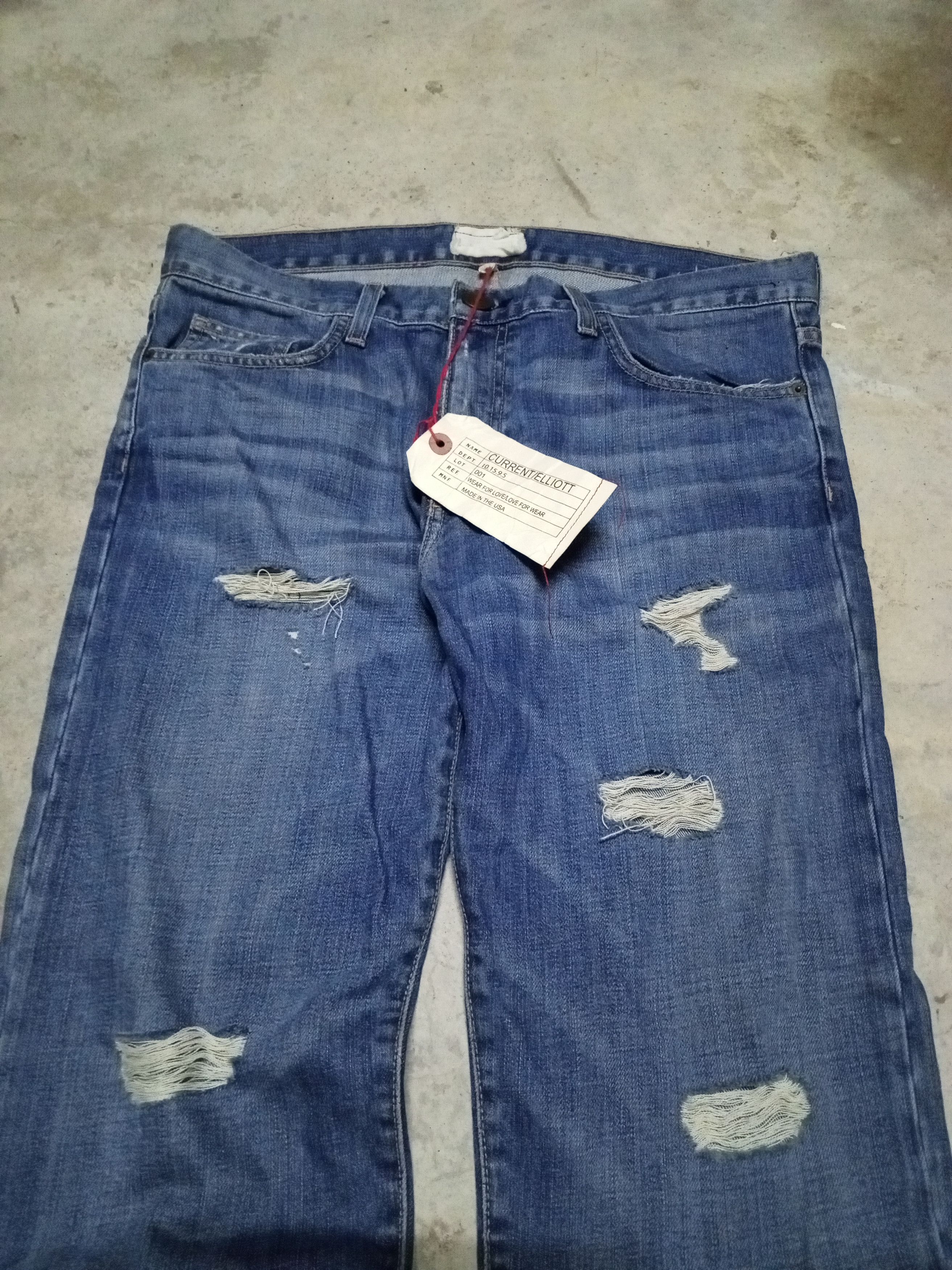 Current/Elliot CURRENT/ELLIOTT JEANS //LOT 1957 Size US 35 - 2 Thumbnail