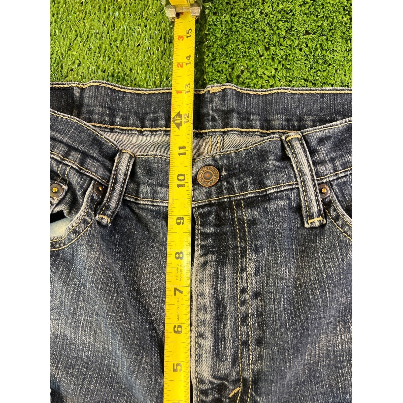 Levi's Levis 511 Regular Fit Mens Jeans 36x30 Medium Wash Denim Size US 36 / EU 52 - 3 Thumbnail