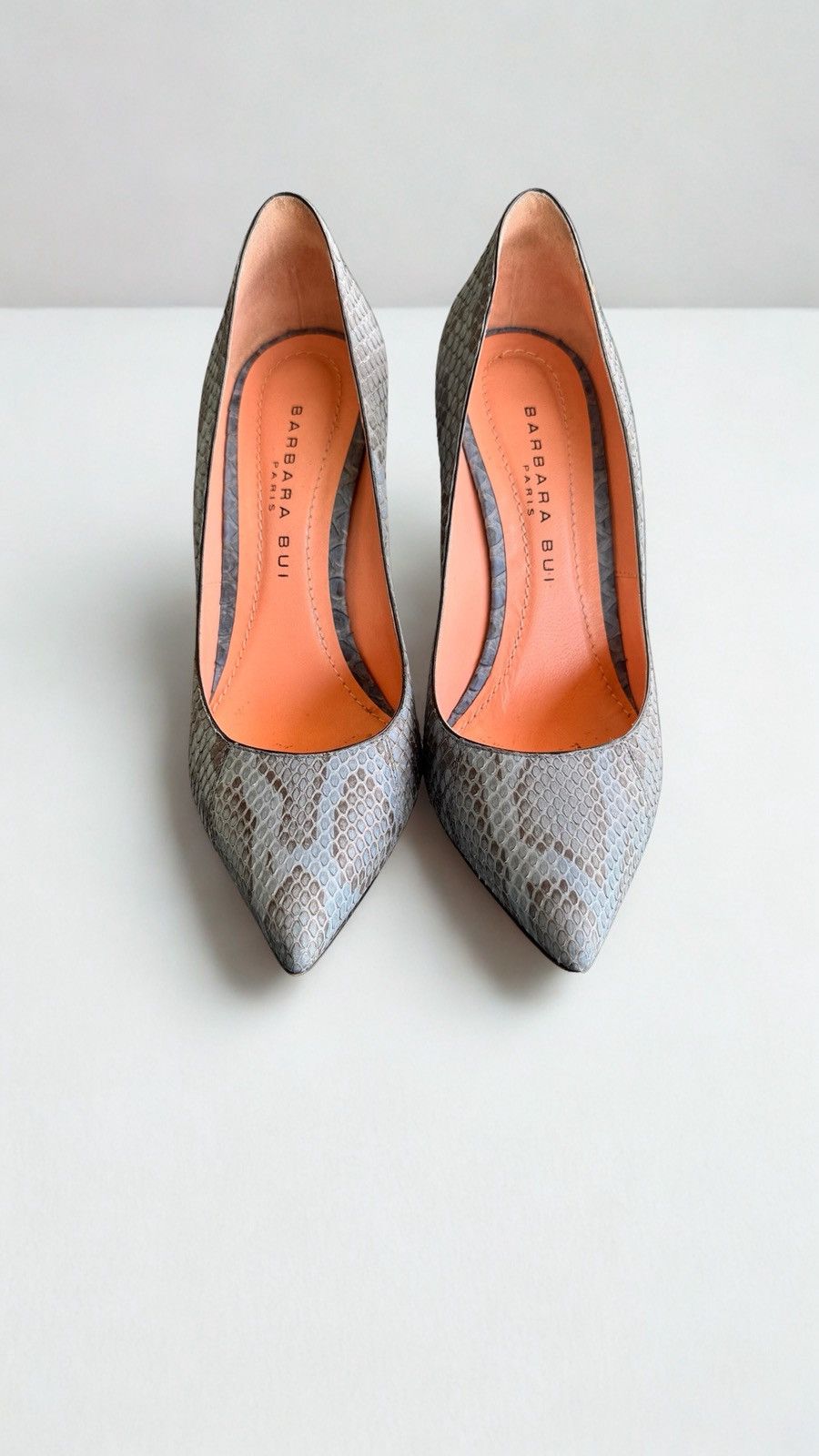 Barbara Bui Barbara Bui Archival Italian Python Heels EU38 / UK5 Size US 8 / IT 38 - 3 Thumbnail