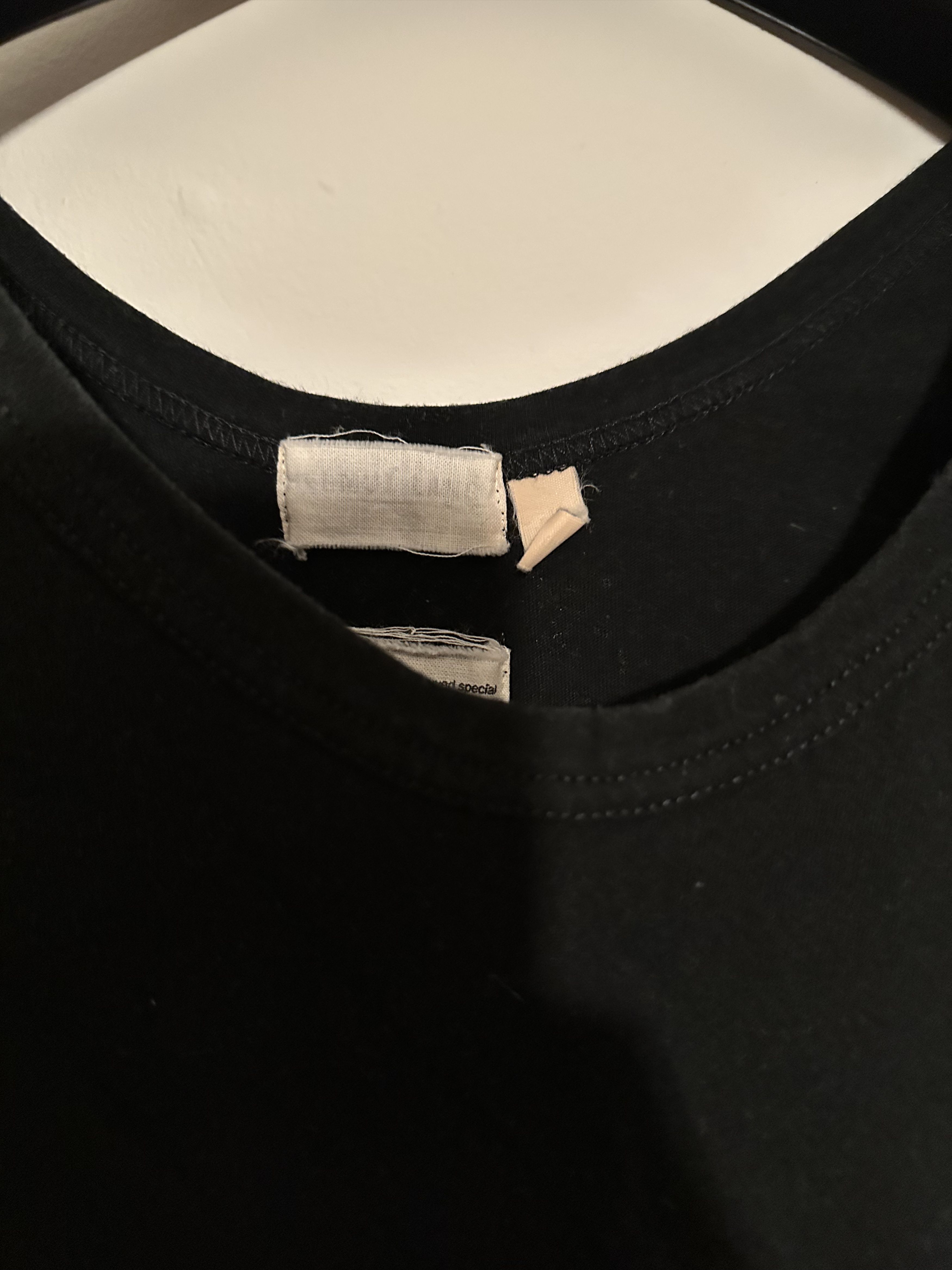 Helmut Lang Helmut Lang Vintage Black Cotton Tank Top Size US S / EU 44-46 / 1 - 2 Thumbnail