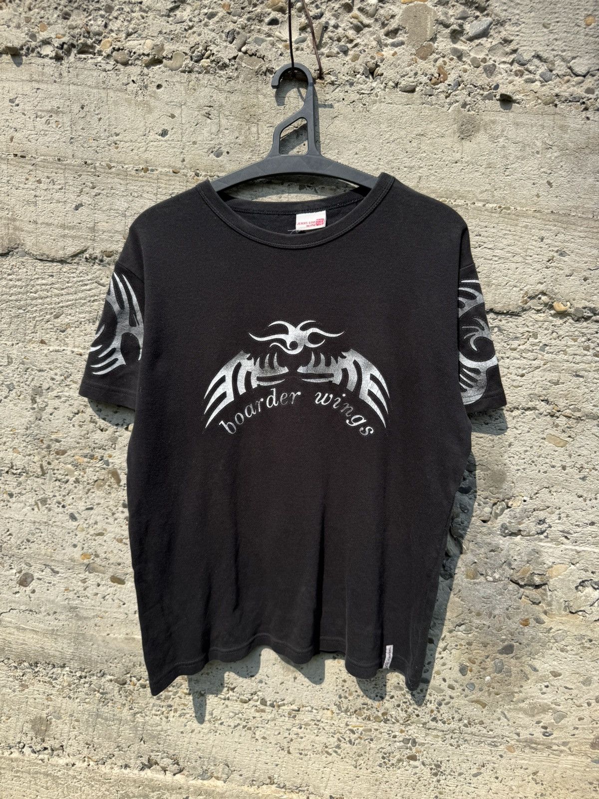 Vintage Vintage Y2k Boarder Wings Metal Core Ed Hardy Style Tee Size US M / EU 48-50 / 2 - 1 Thumbnail