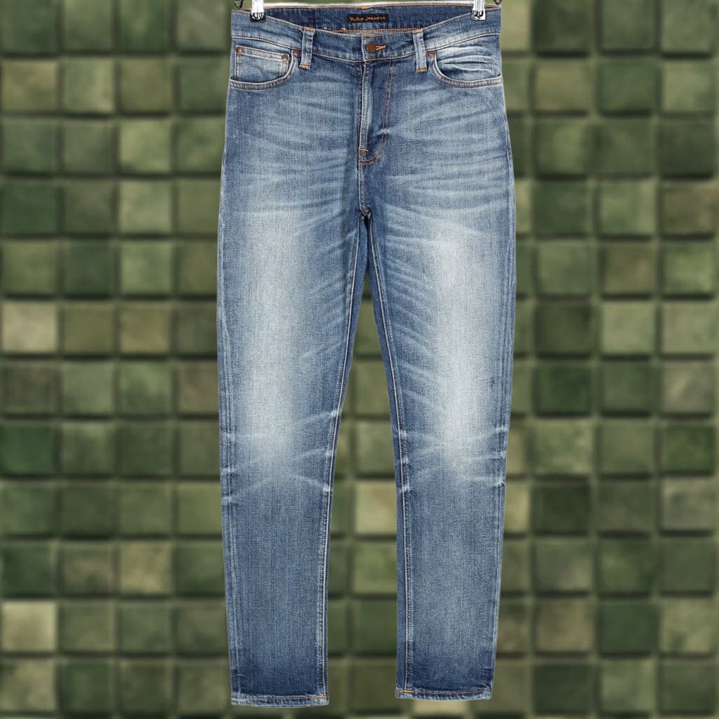 Nudie Jeans NUDIE JEANS Brute Knut Jeans Men Size W28 L30 Dakota Blue DZ7433 Size US 28 / EU 44 - 1 Thumbnail