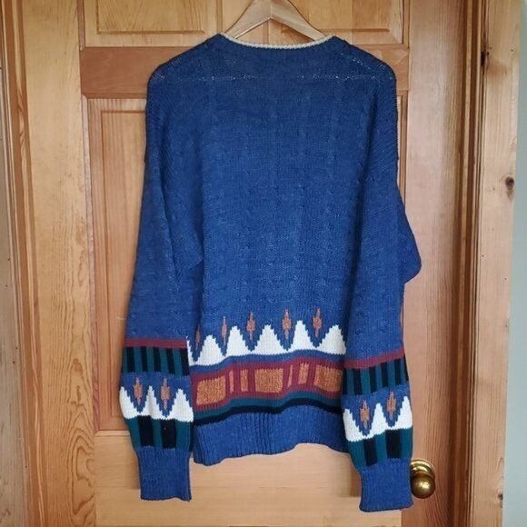 Boston Traders Boston Traders Aztec Design Crew Neck Long Sleeve Heavy Sz X Size US XL / EU 56 / 4 - 5 Thumbnail