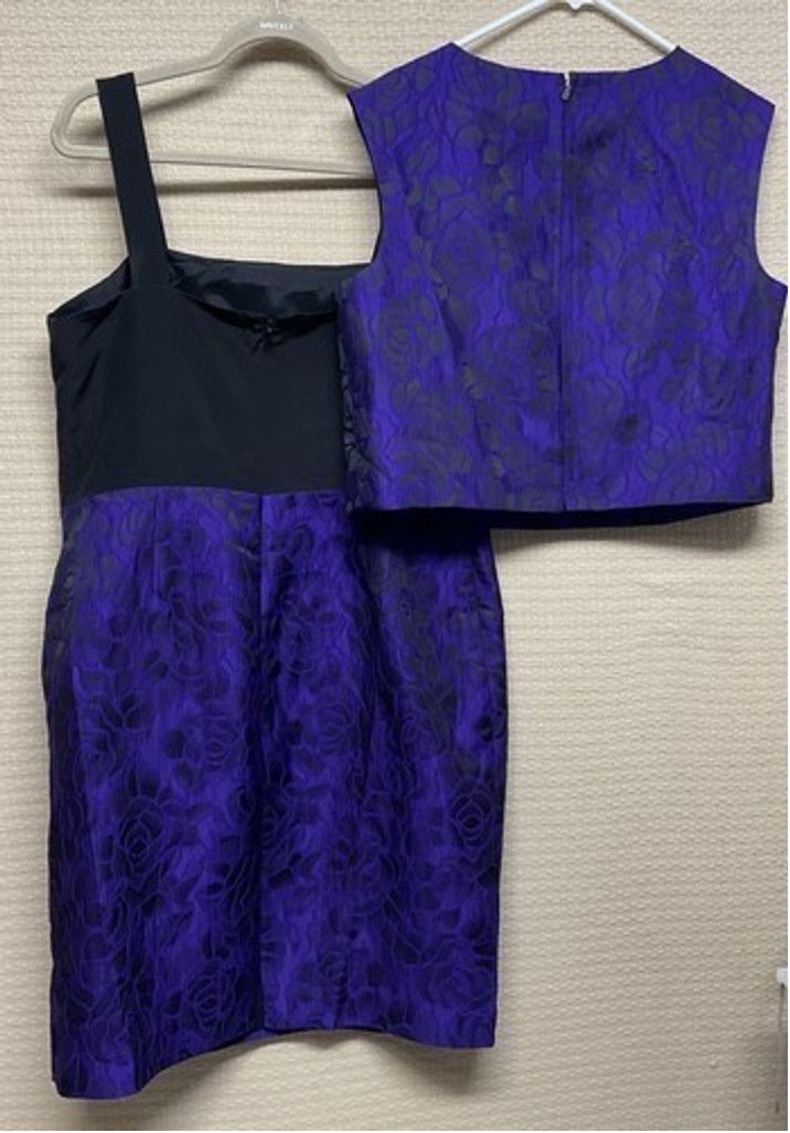 Other Teri Jon Dress Jacquard/Brocade Sleeveless Set /Top Women 18 Size XXL / US 16-18 / IT 52-54 - 6 Thumbnail