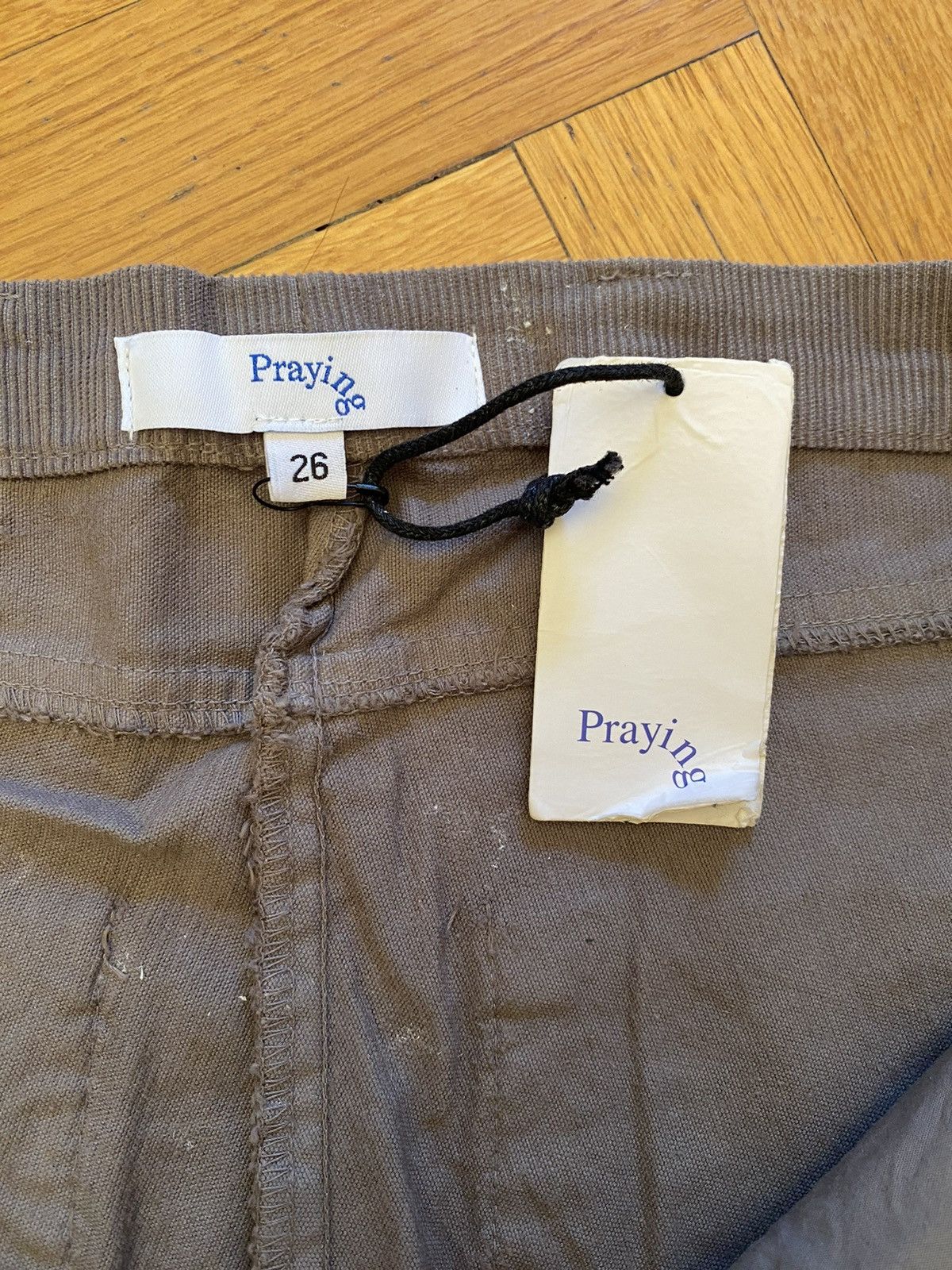 Praying PRAYING brown ribbed pants Size 26" / US 2 / IT 38 - 5 Thumbnail