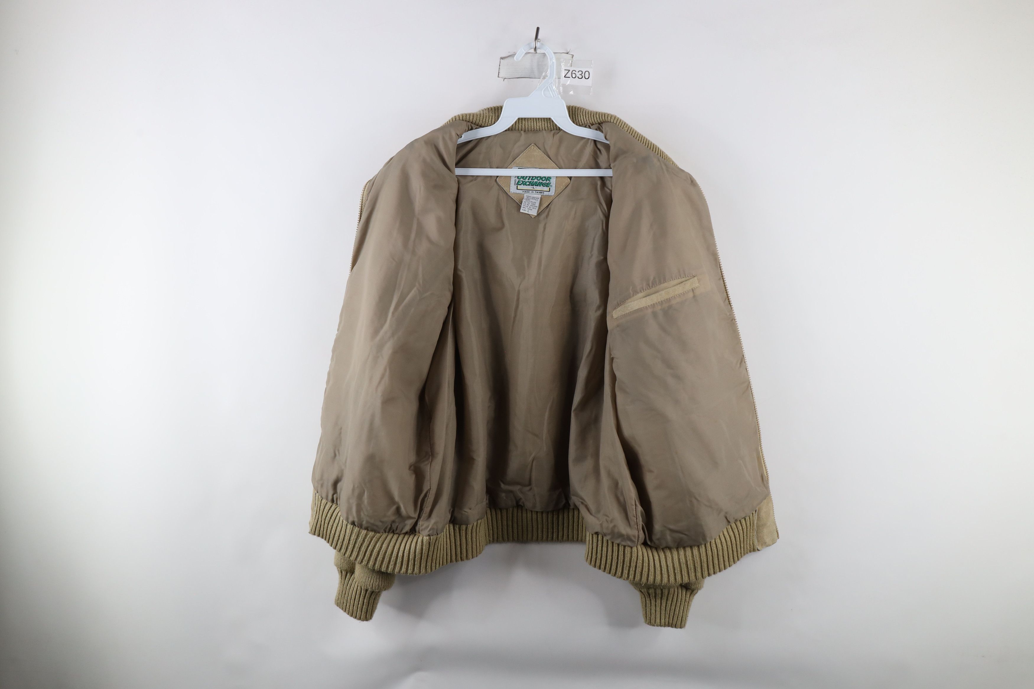 Vintage Vintage 70s Streetwear Cable Knit Full Zip Sweater Jacket Size US L / EU 52-54 / 3 - 9 Thumbnail