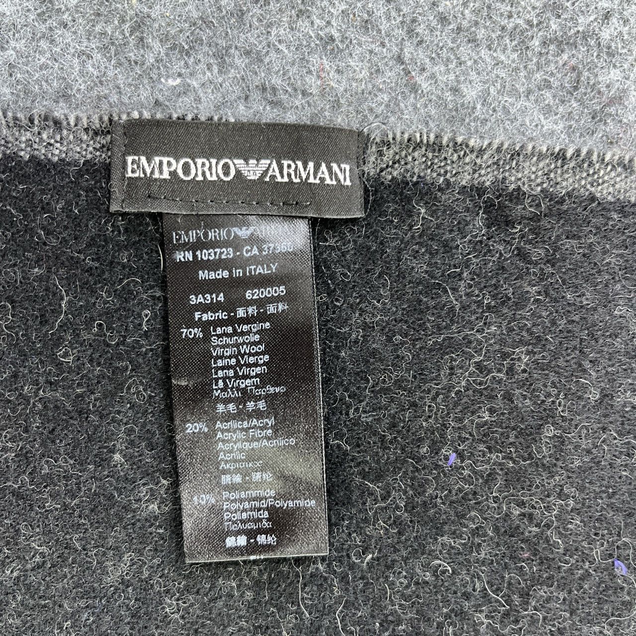 Emporio Armani Emporio Armani Wool Scarf / Muffler / Neckwear T405 Size ONE SIZE - 5 Thumbnail