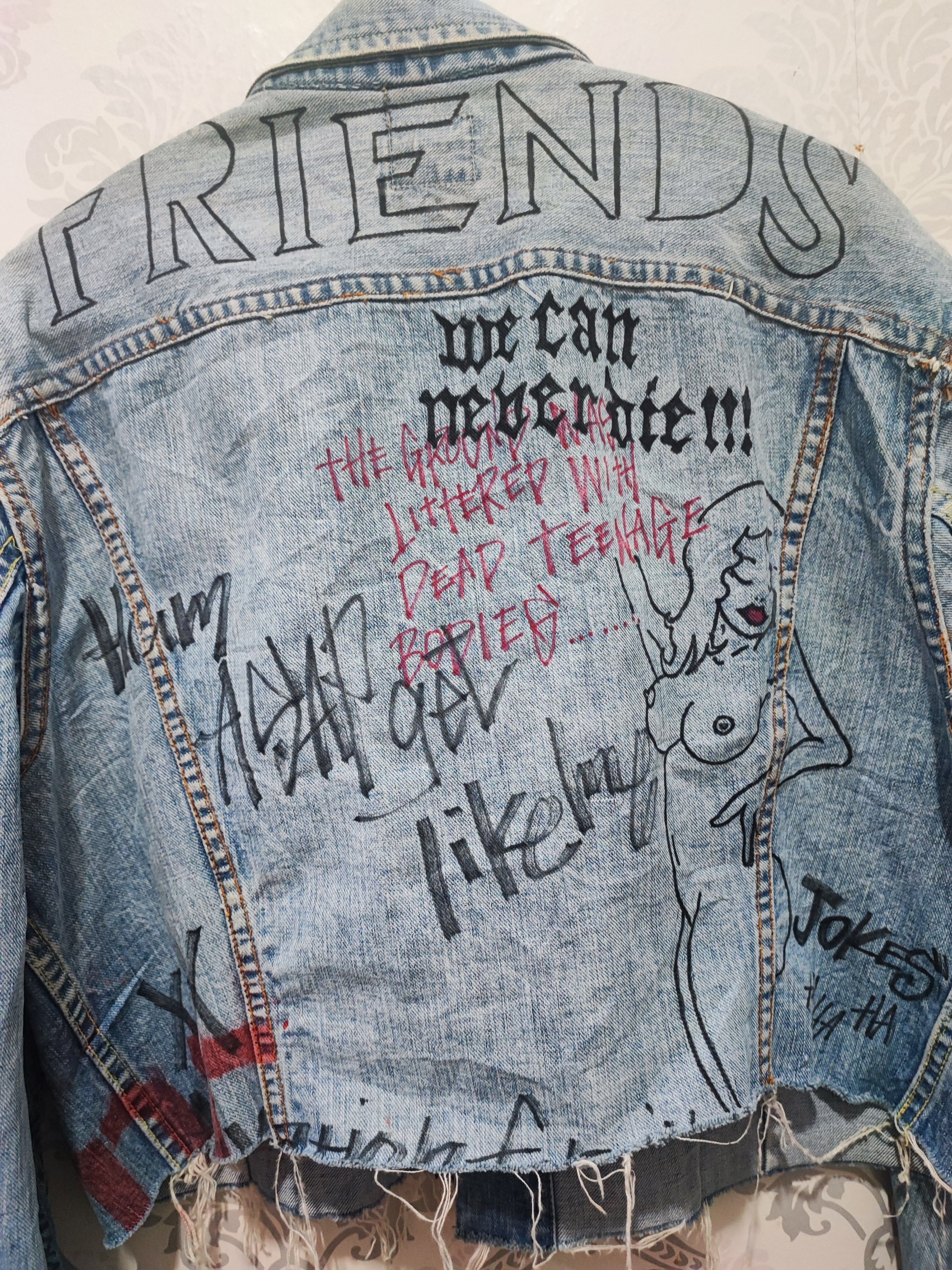 Lee True Vintage 60's Lee Denim Jacket Celebrities Style Size M / US 6-8 / IT 42-44 - 3 Thumbnail