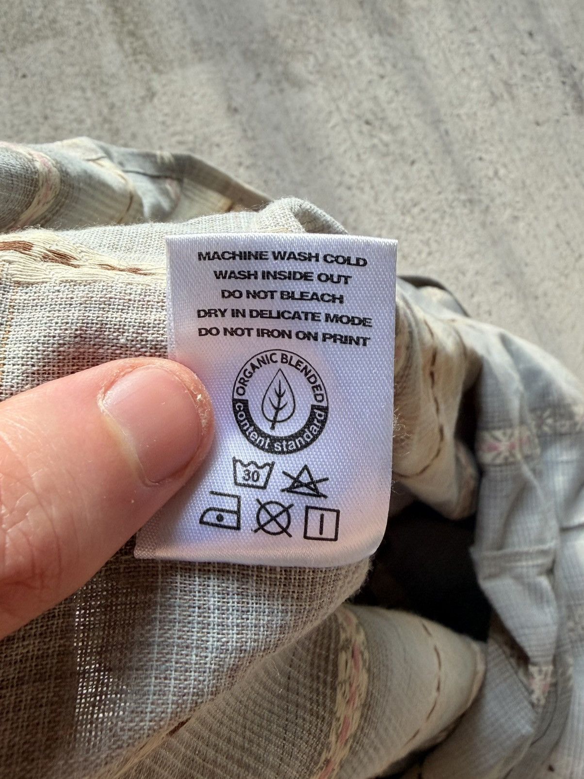 Other Vague Studios FLOWER CHILD FLANNEL [MINT] Size US L / EU 52-54 / 3 - 7 Thumbnail