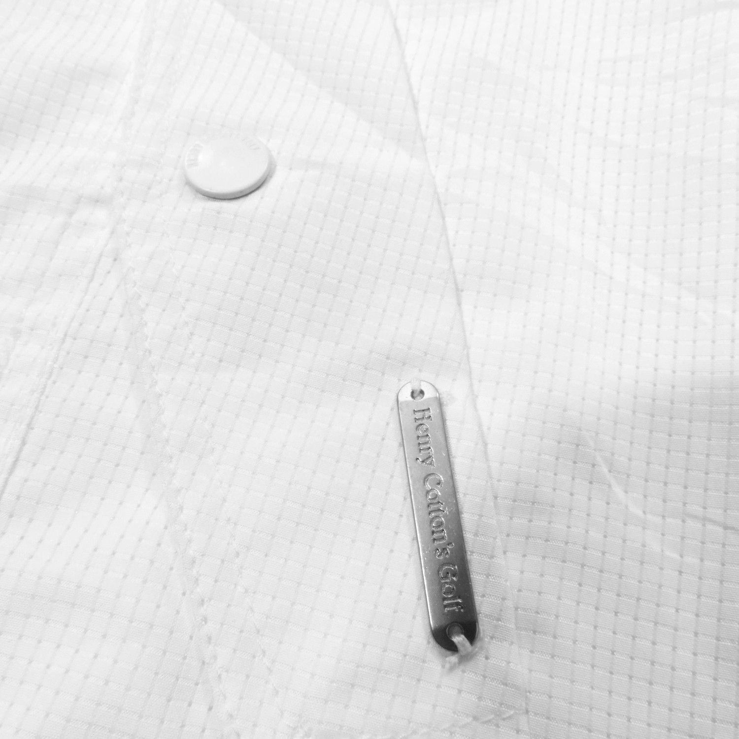 Henry Cotton's HENRY COTTON'S GOLF WHITE HOOD WINDBREAKER JACKET Size US L / EU 52-54 / 3 - 11 Thumbnail