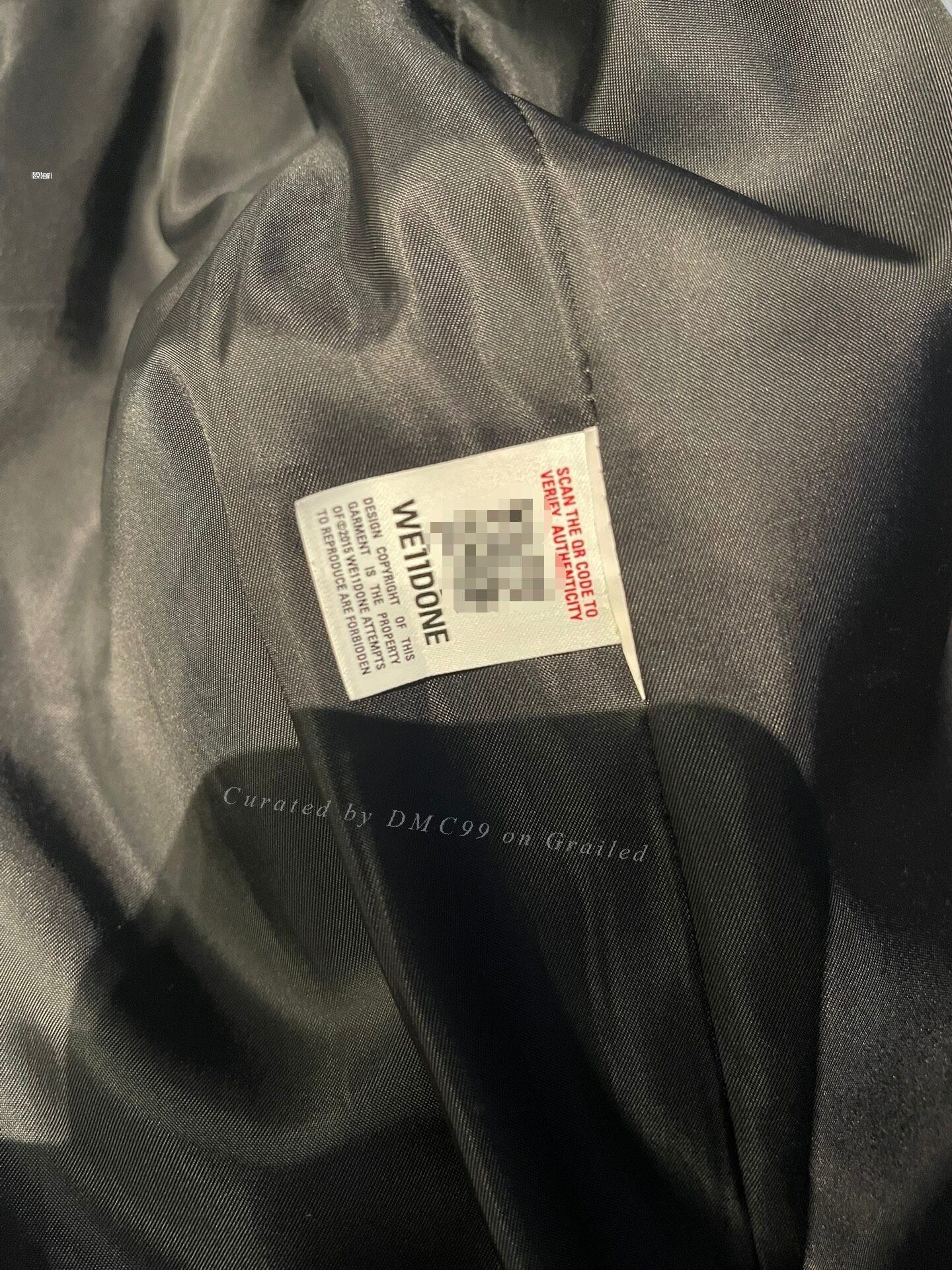 WE11DONE we11done Embossed Oversized Blazer Size US M / EU 48-50 / 2 - 5 Thumbnail