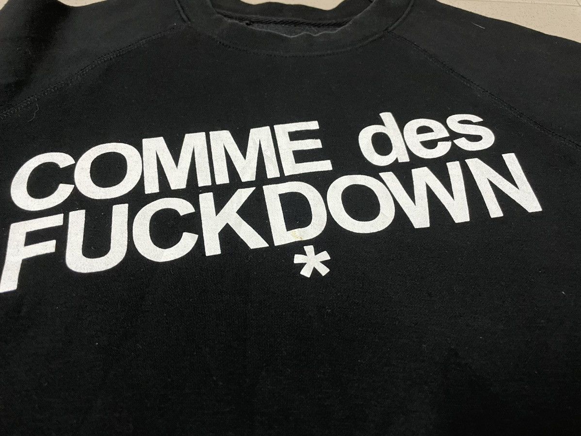 Comme Des Fuck Down Comme des Fuck down CDG Sweatshirt Made in Usa Size US S / EU 44-46 / 1 - 3 Thumbnail