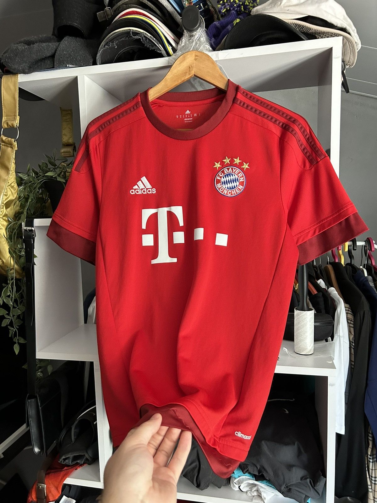 Adidas BAYERN MUNICH 2015/16 Home Adidas Jersey Size US M / EU 48-50 / 2 - 3 Thumbnail