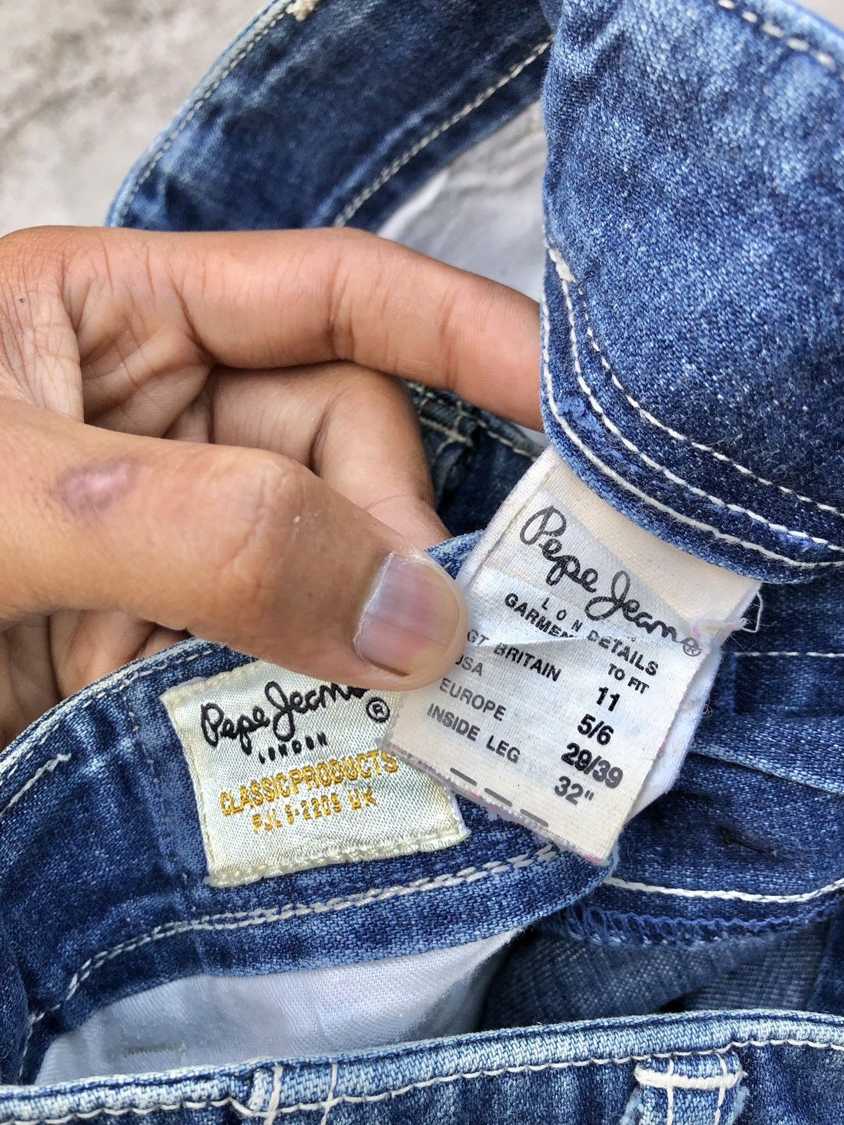 Hypebeast × Pepe Jeans CARGO JEANS BY PEPE JEANS LONDON Size US 28 / EU 44 - 3 Thumbnail