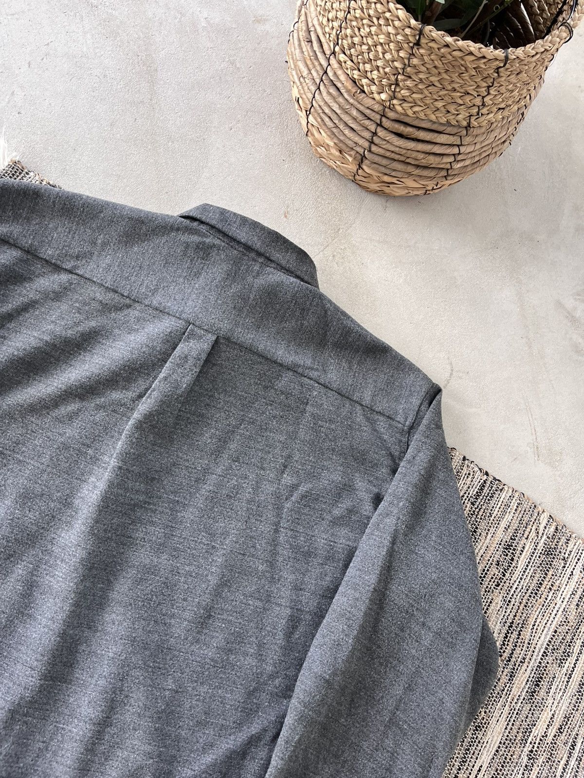 Moschino Vintage Moschino Shirt Luxury Overshirt Dark Grey Classic Size US L / EU 52-54 / 3 - 16 Thumbnail
